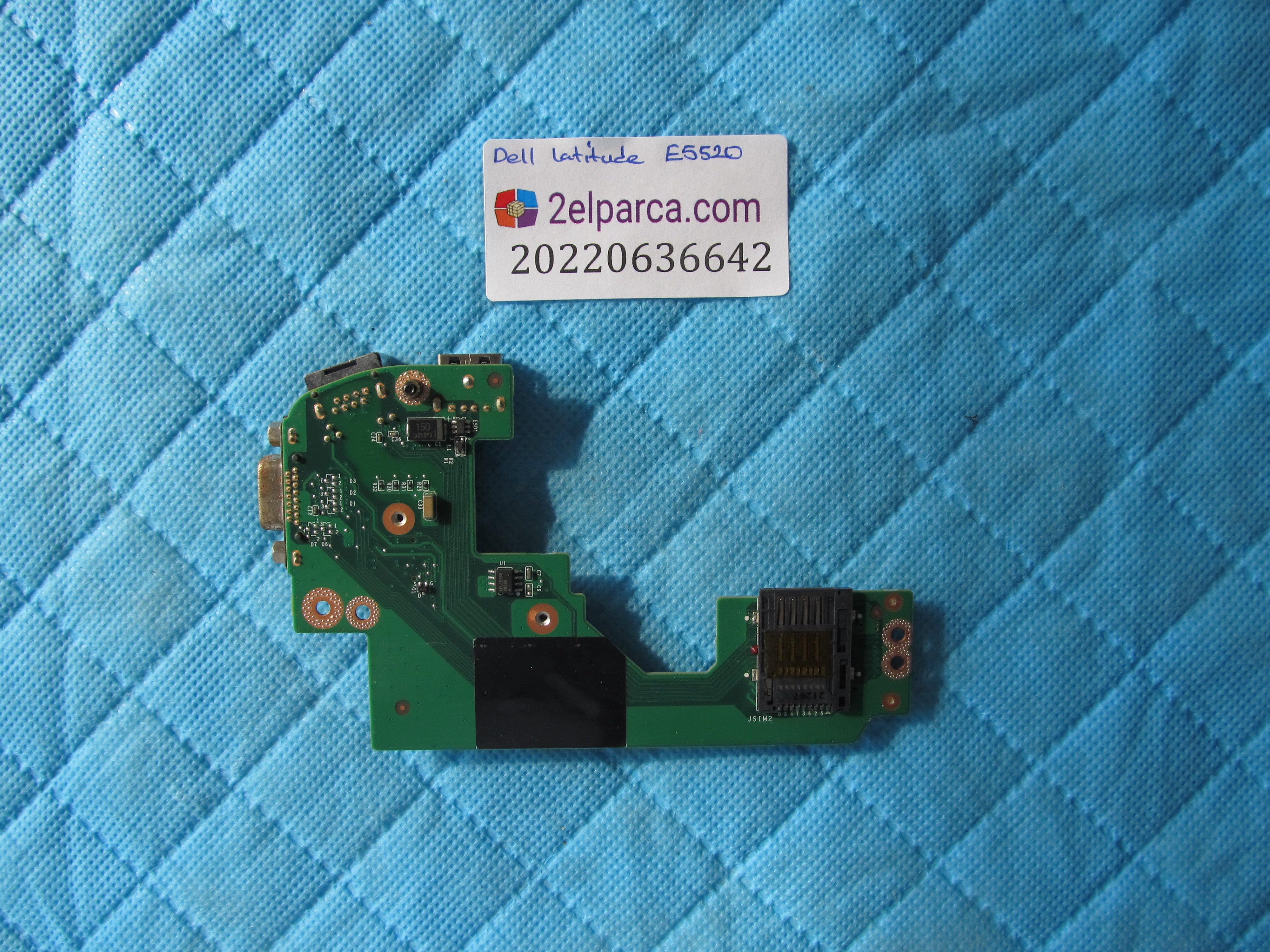 DELL Dell latitude e5520 usb vga ve ethernet board orjinal ürün küçük görsel 2
