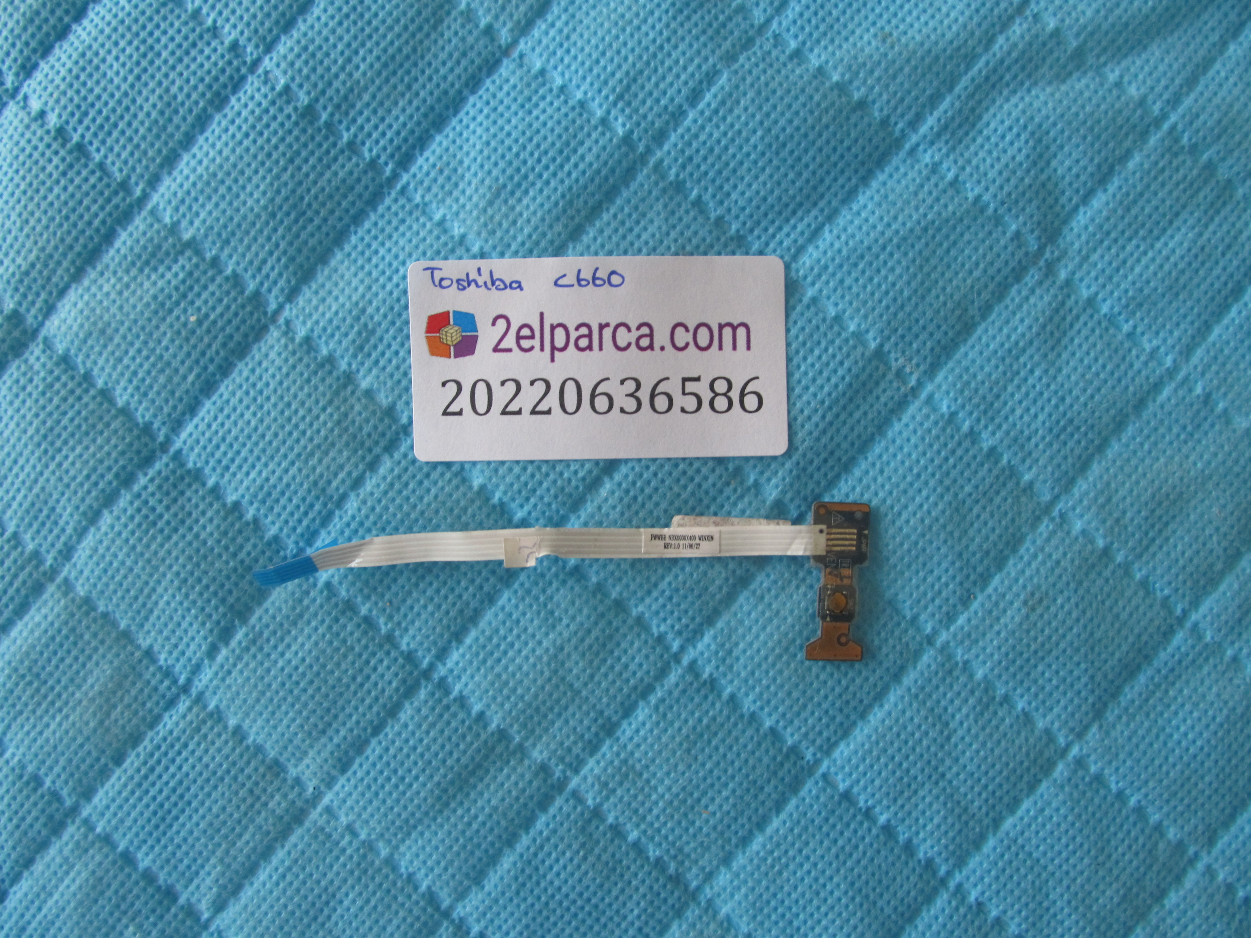 TOSHİBA Toshiba c660 tetik karti flex dahil orjinal ürün küçük görsel 2
