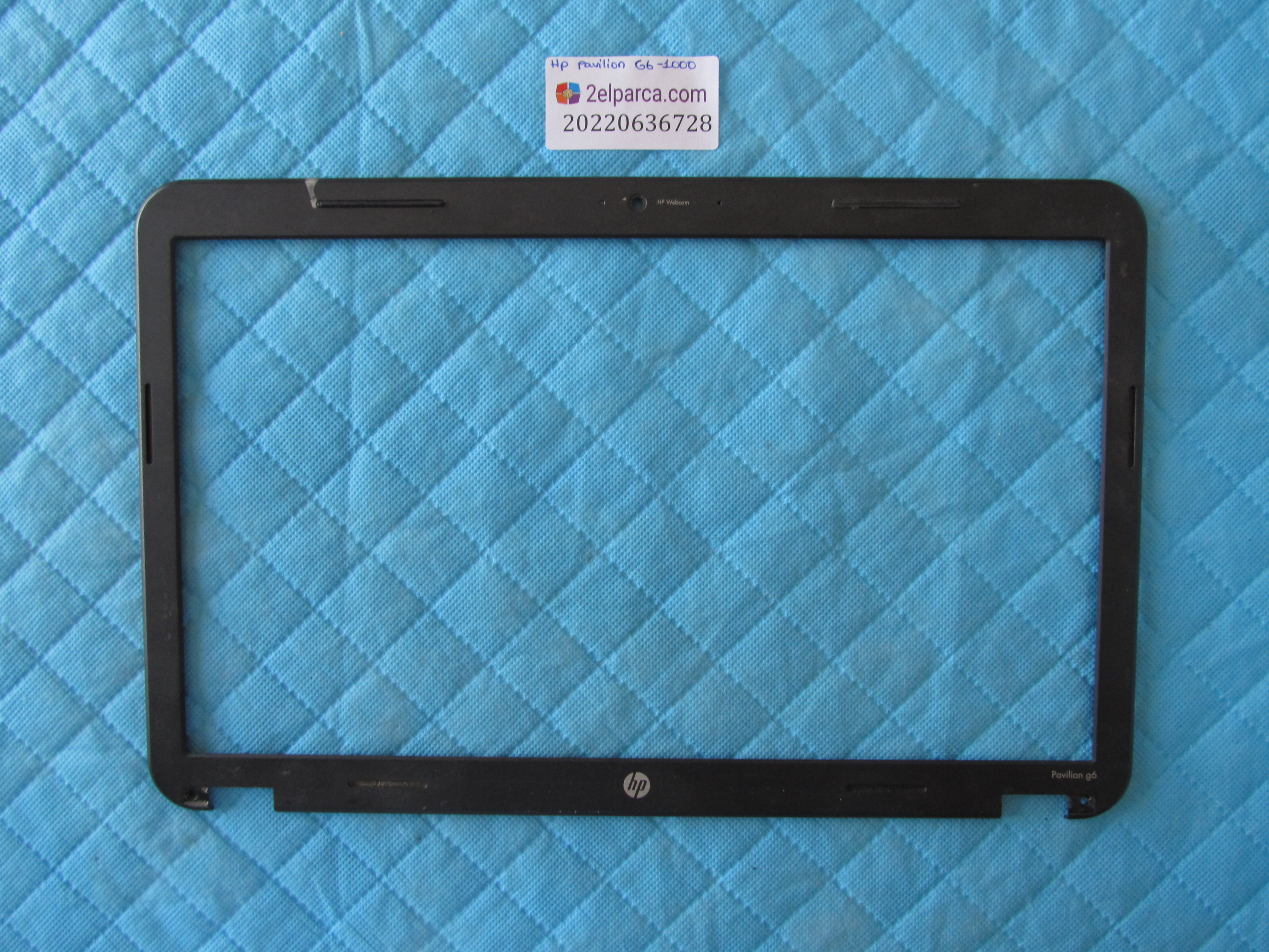 Hp g6-1000 ekran ön çerçeve lcd bezel orjinal ürün