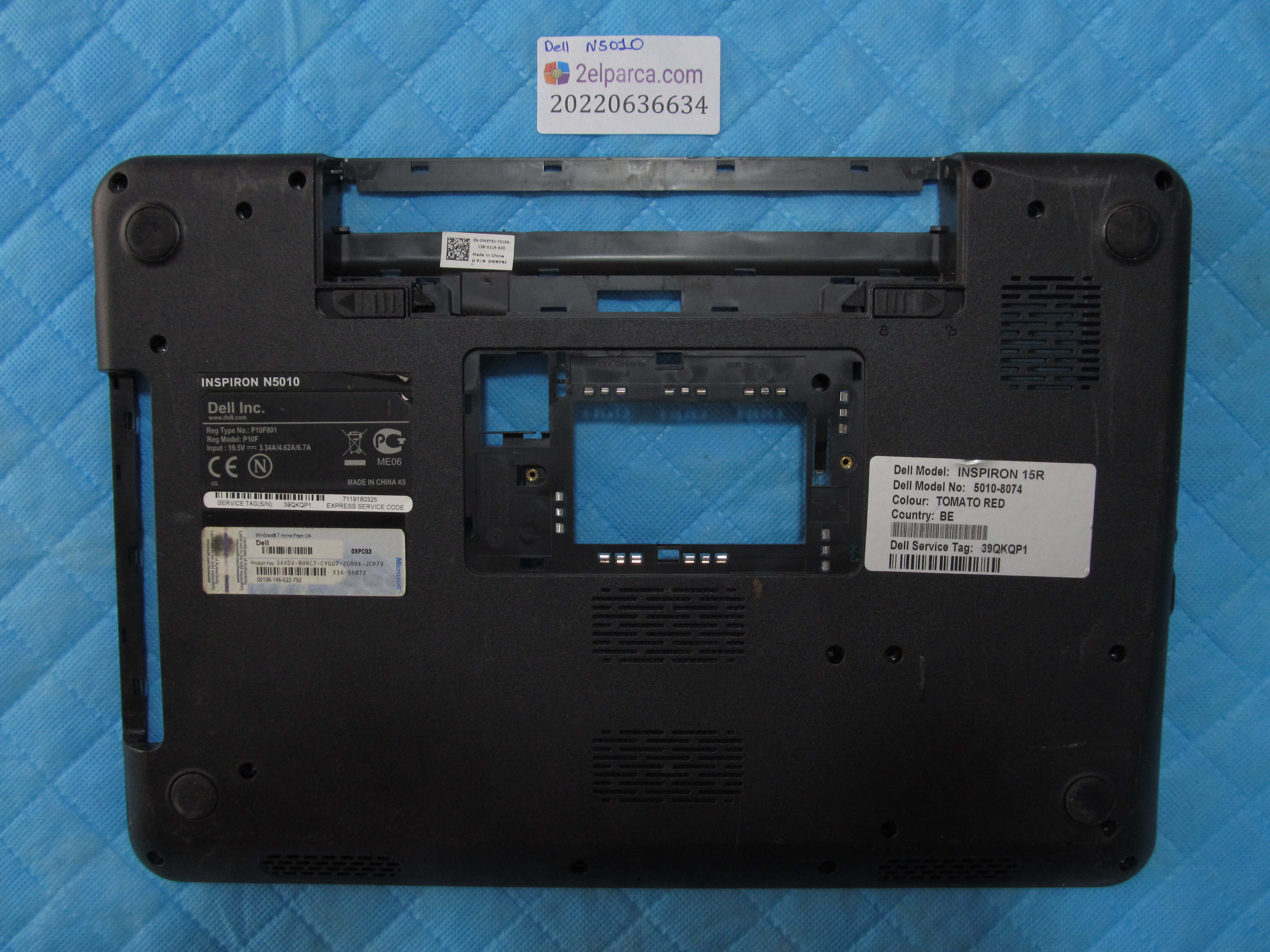 Dell n5010 alt kasa orjinal ürün