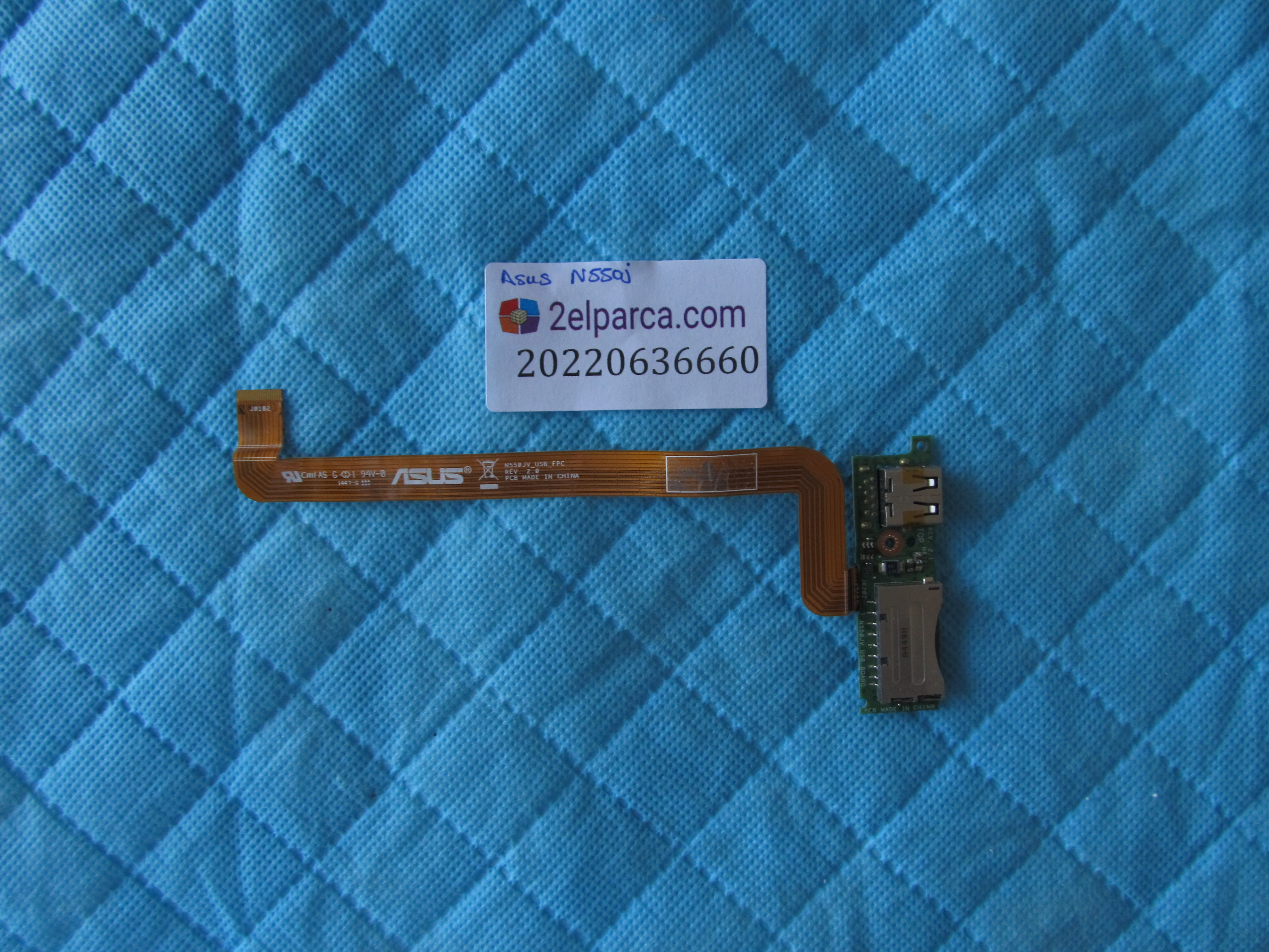 Asus n550j usb kart flex dahil orjinal ürün