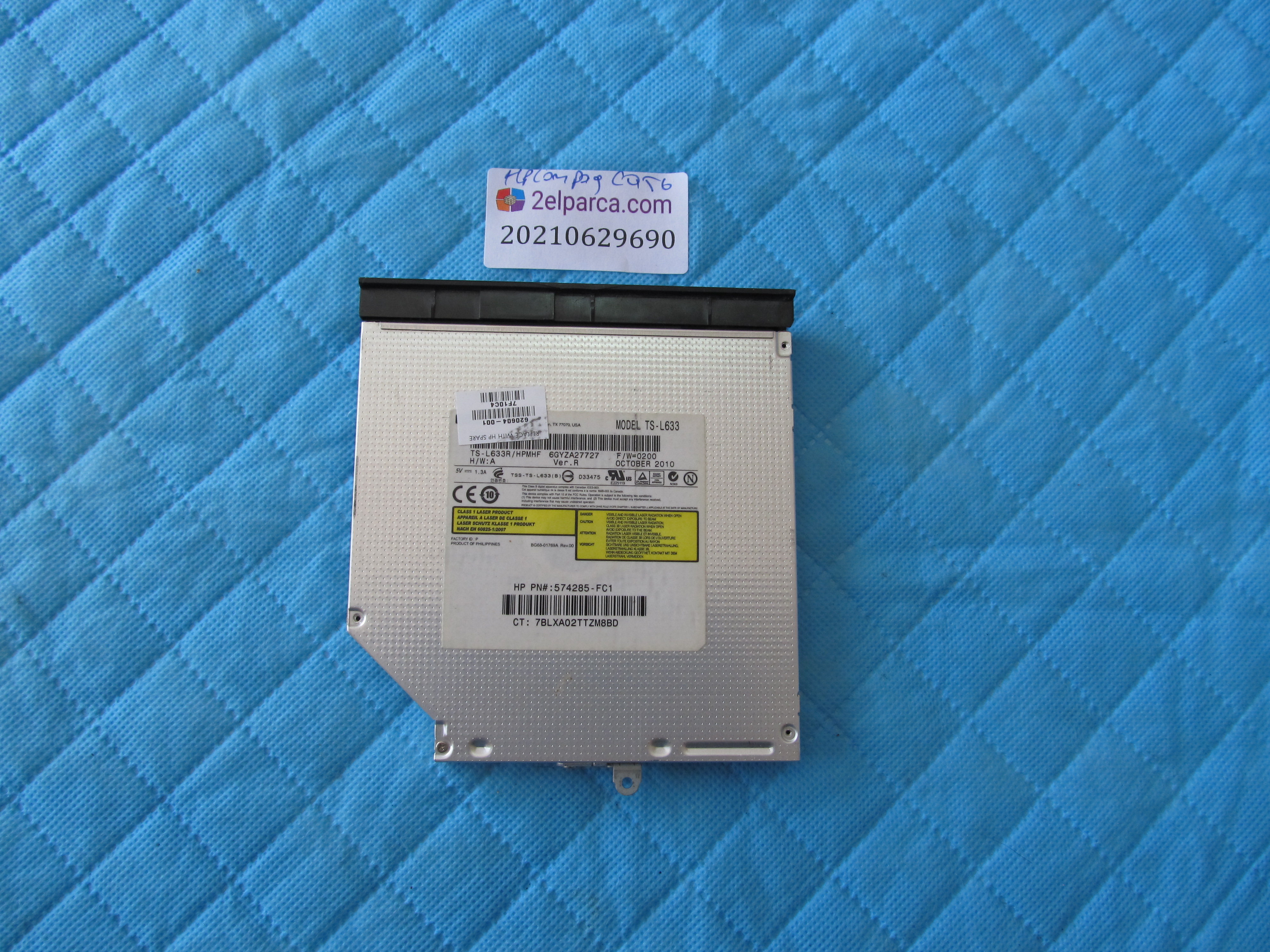 HP Hp compaq presario cq56 dvd küçük görsel 2