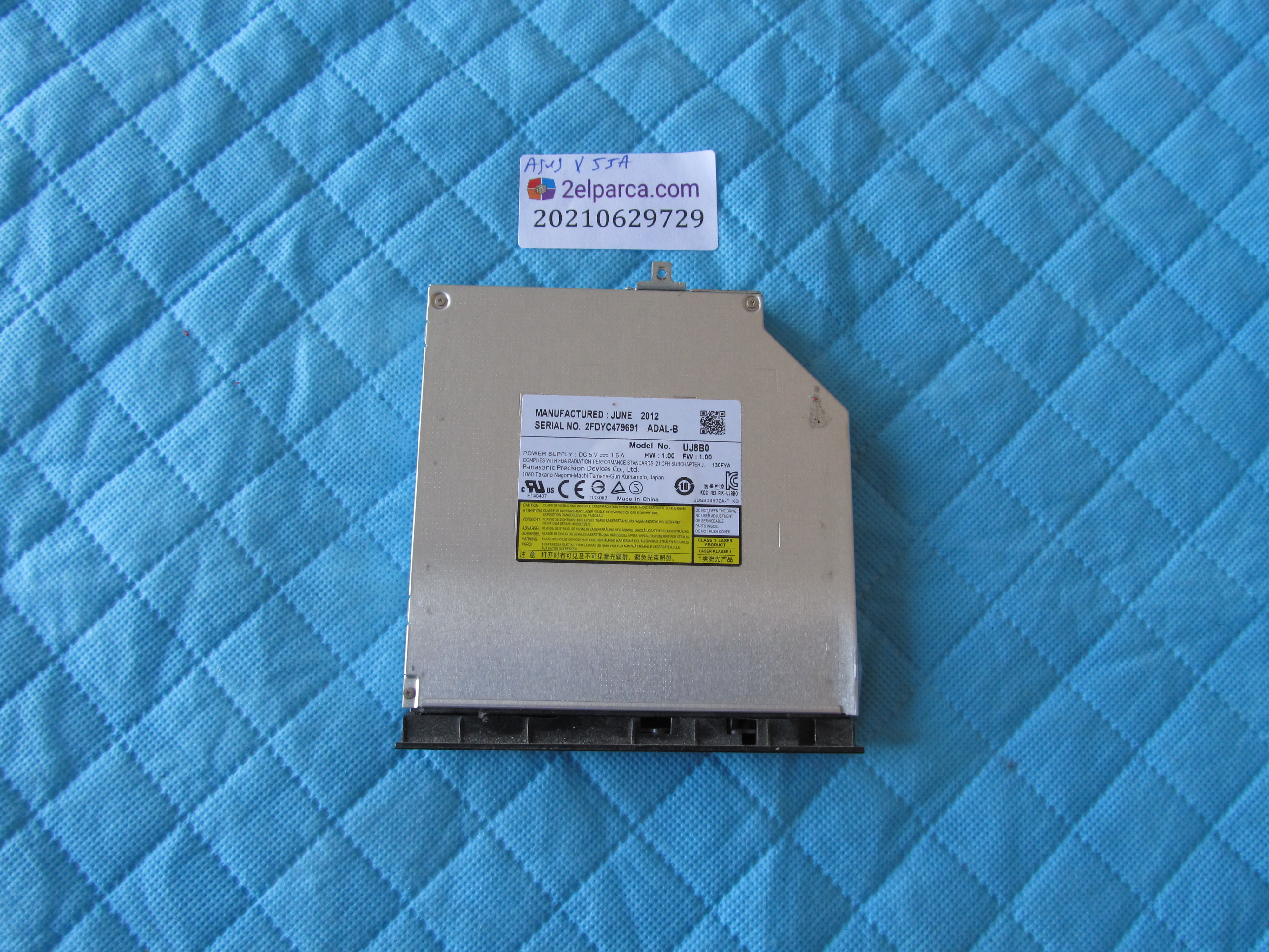 ASUS Asus x55a dvd küçük görsel 2