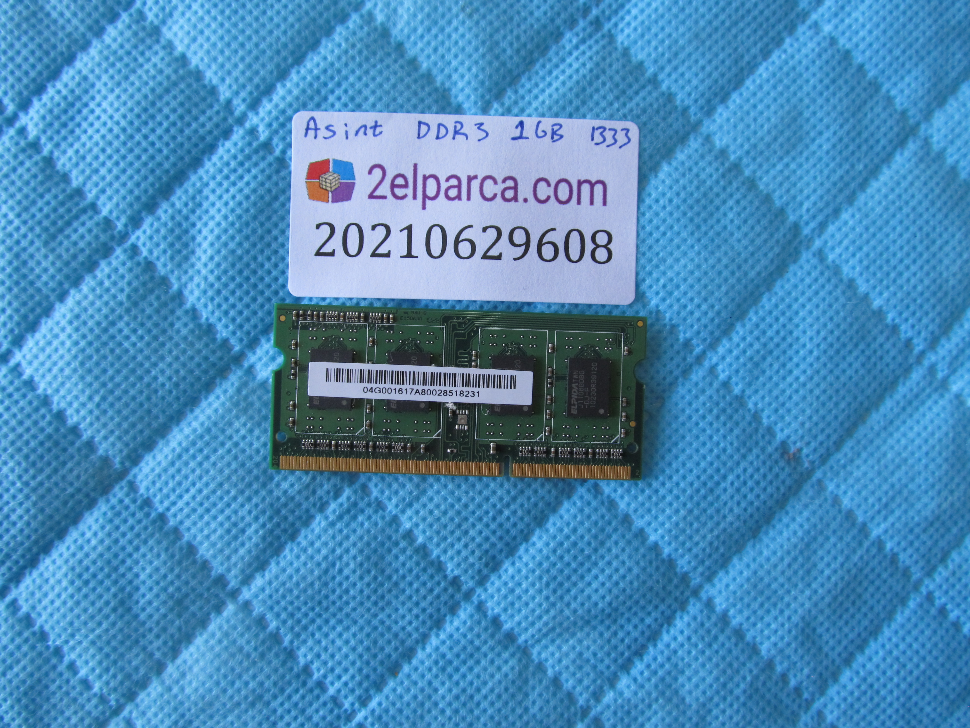 ASİNT Asint ddr3 1gb 1333 ram bellek küçük görsel 2