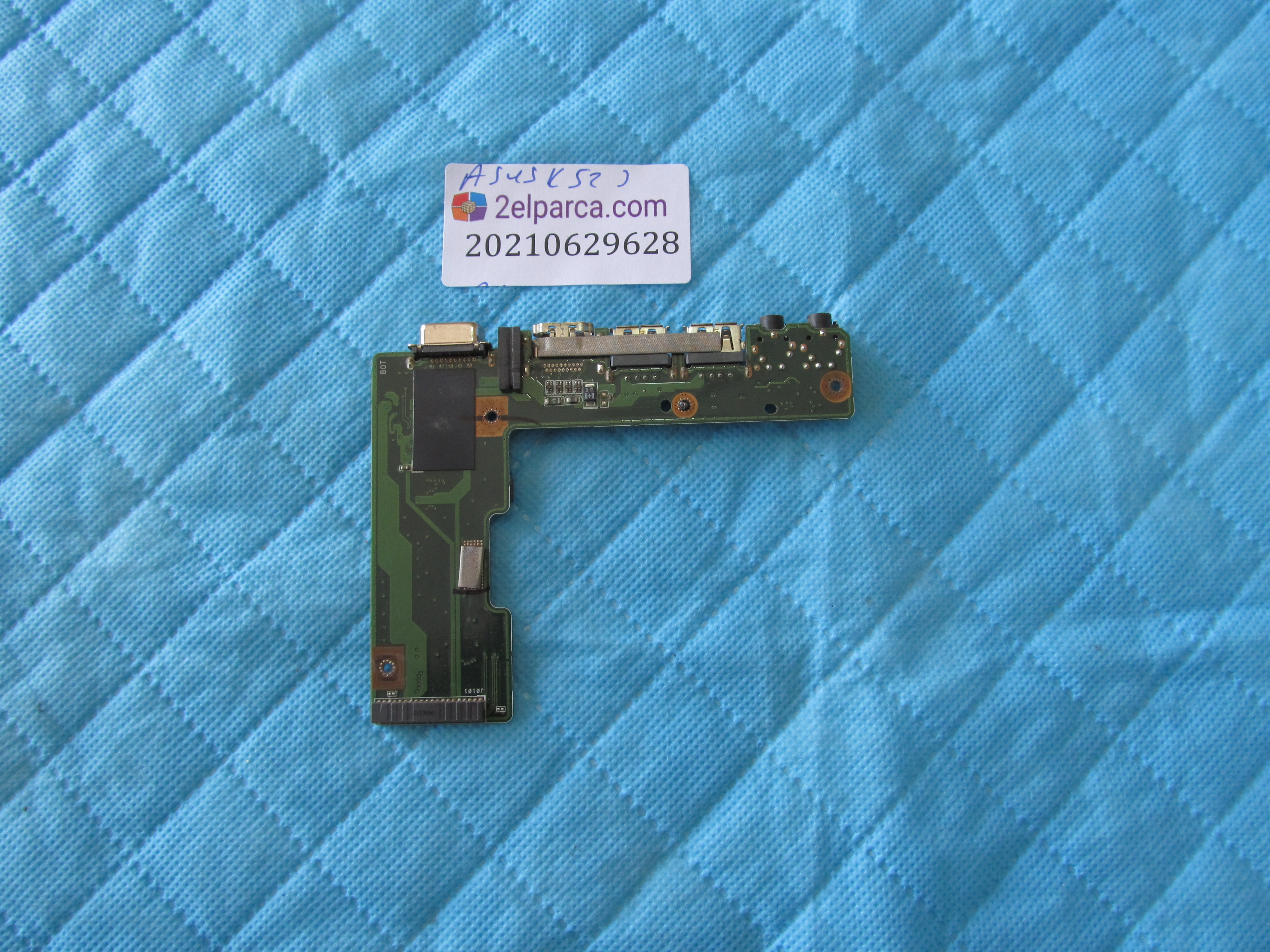 ASUS Asus k52j vga hdmi usb ve ses board orjinal ürün küçük görsel 2
