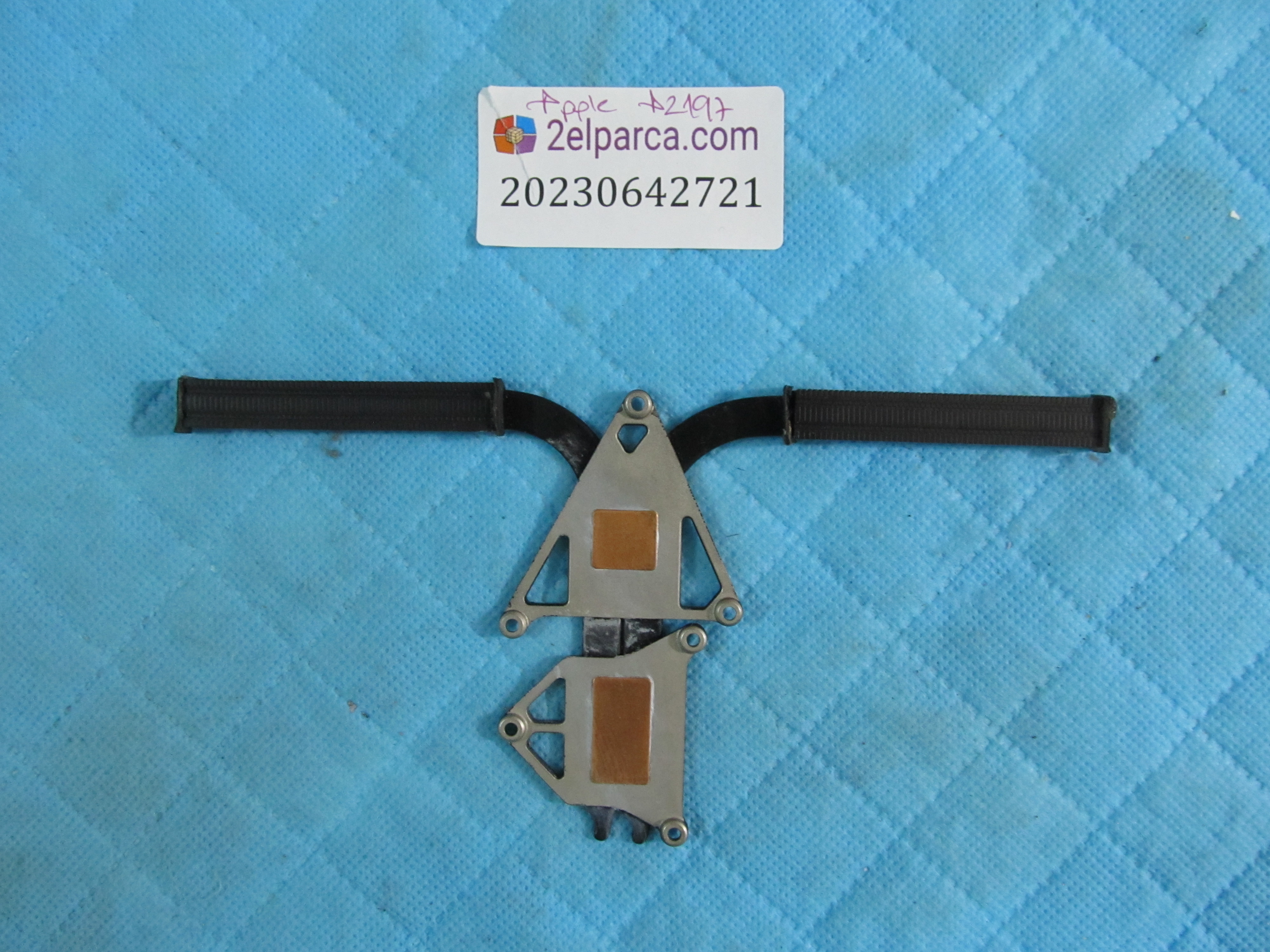 APPLE Apple macbook pro a1297 2010 soğutucu bakir (heatsink) orijinal ürün küçük görsel 2