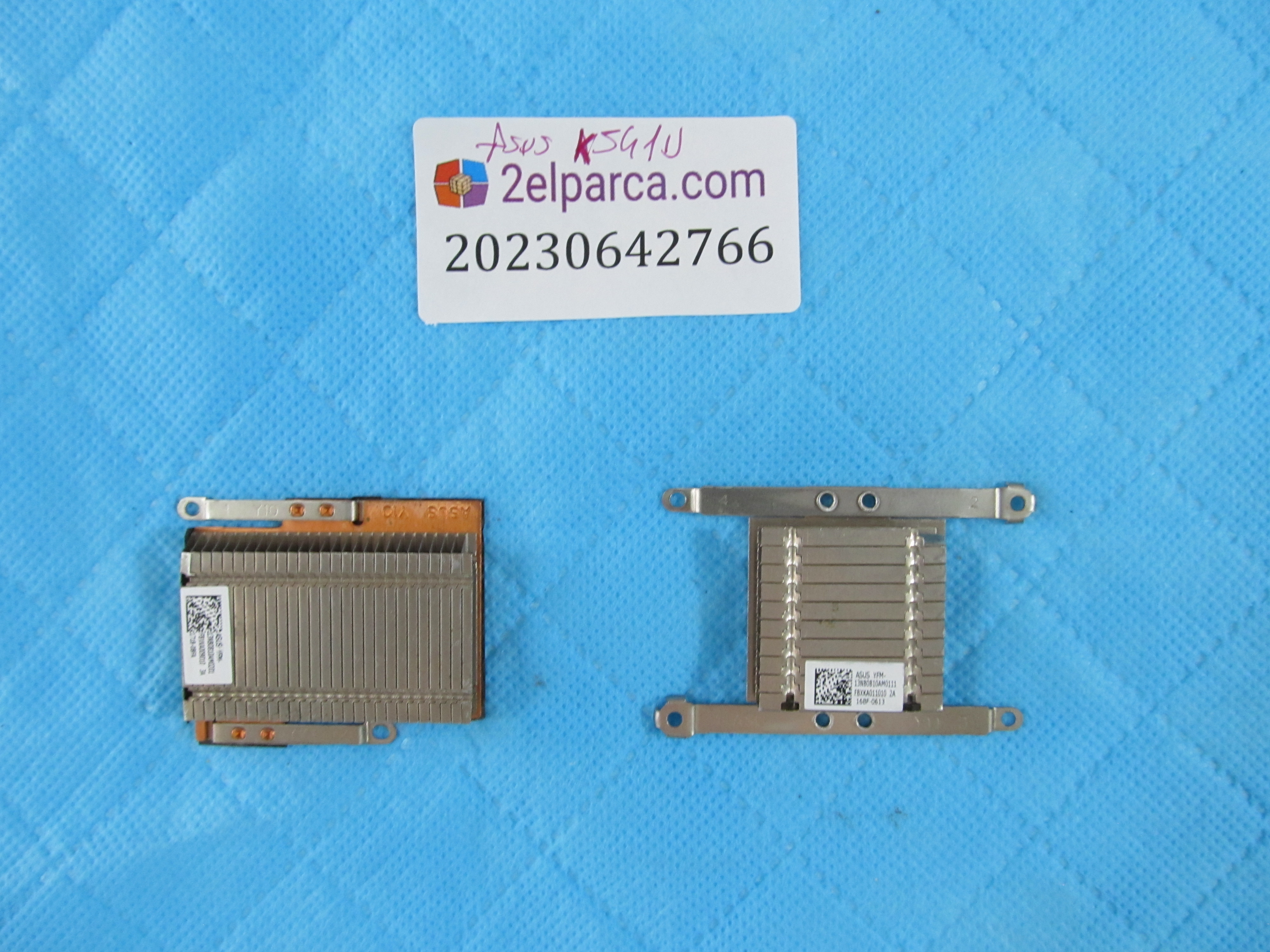 ASUS Asus k541u soğutucu bakir (heatsink) orijinal ürün küçük görsel 2