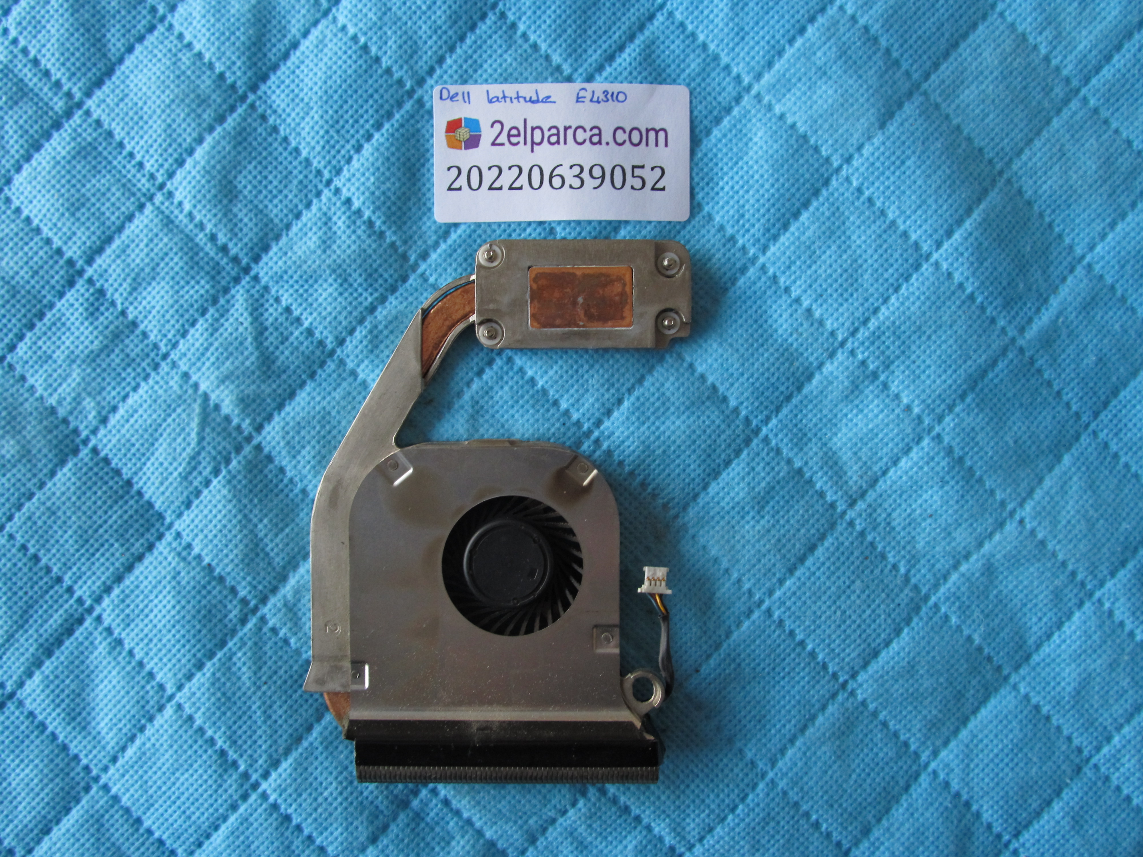 DELL Dell e4310 fan soğutucu bakir heatsink orjinal ürün küçük görsel 2