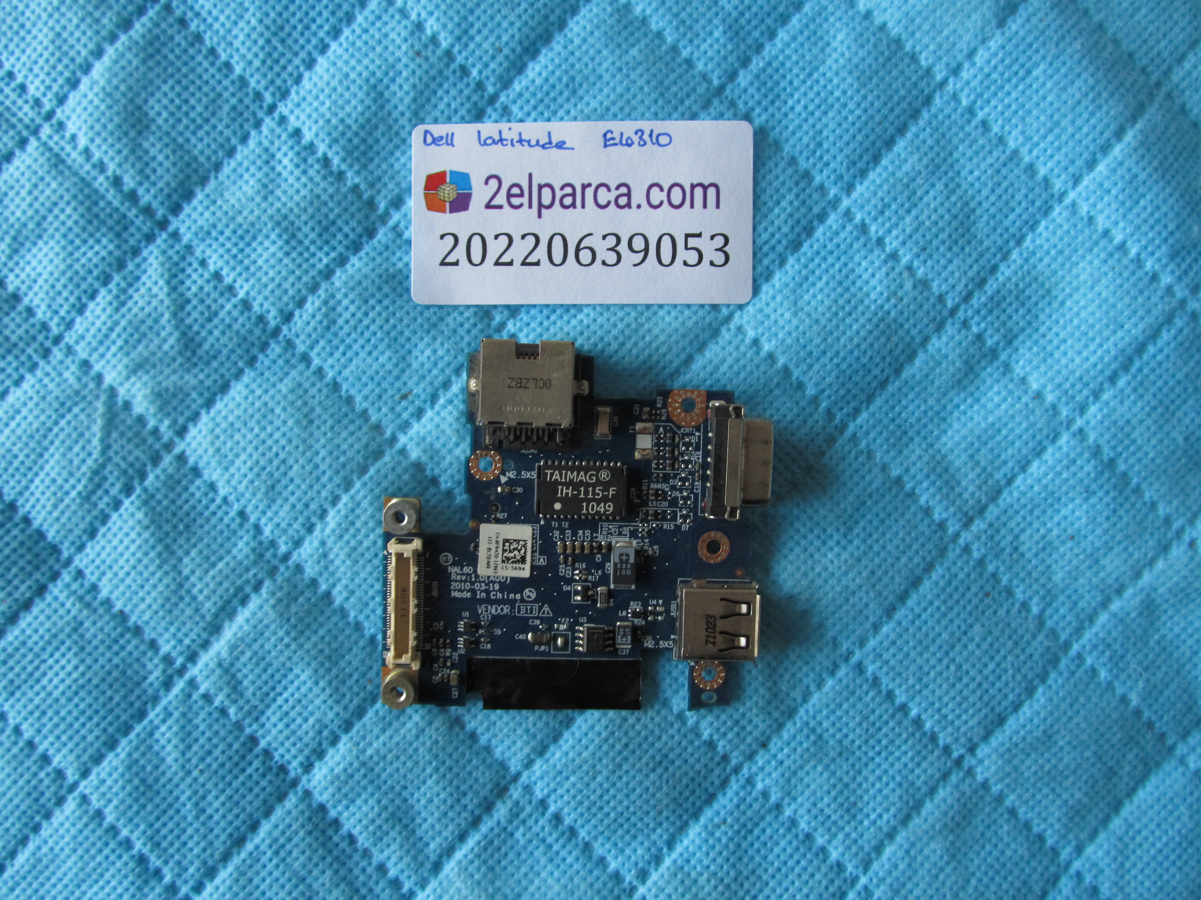 DELL Dell e4310 usb kart vga ethernet karti orjinal ürün küçük görsel 2