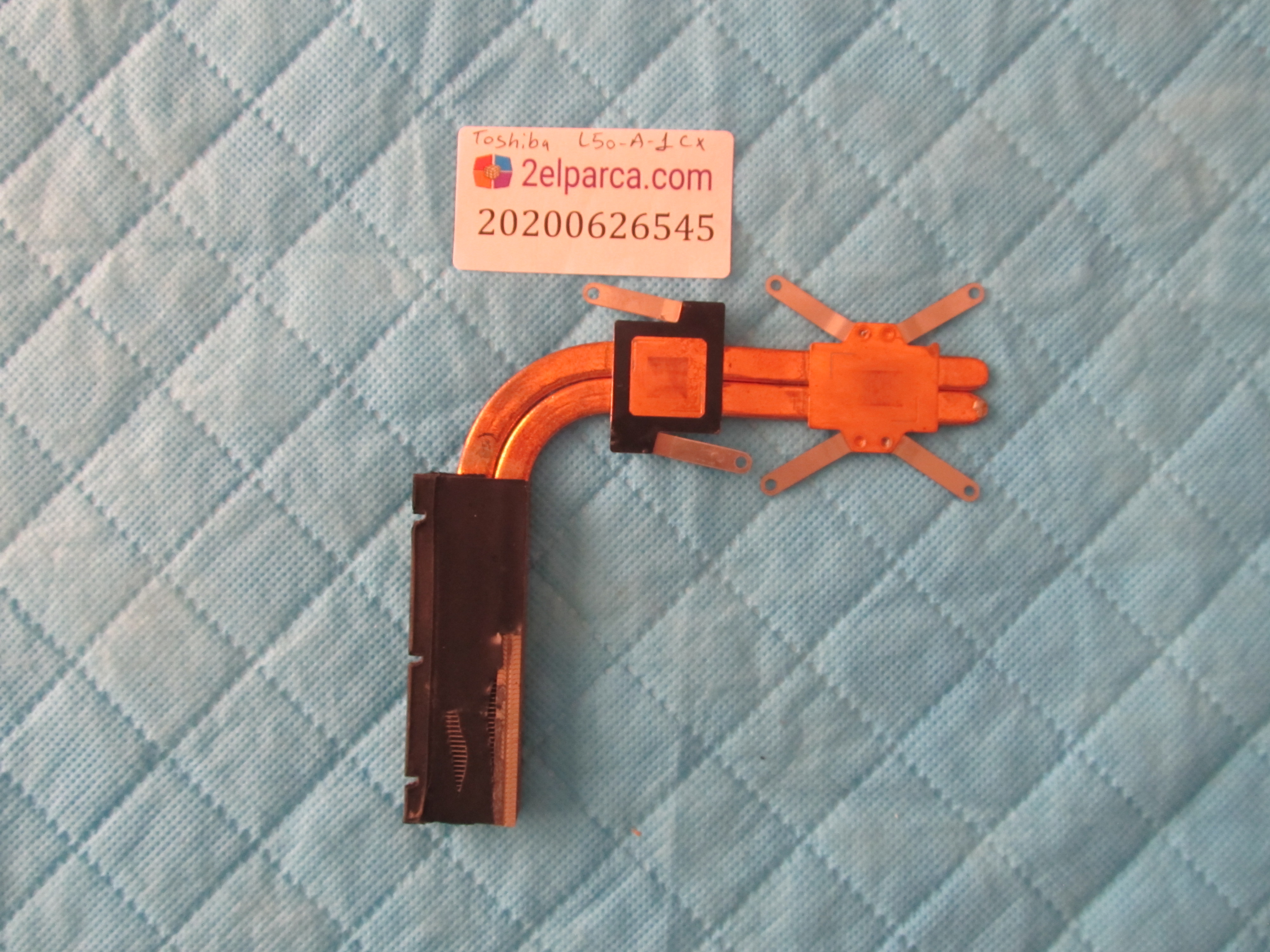 TOSHİBA Toshiba l50-a soğutucu bakir (heatsink) orjinal ürün küçük görsel 2