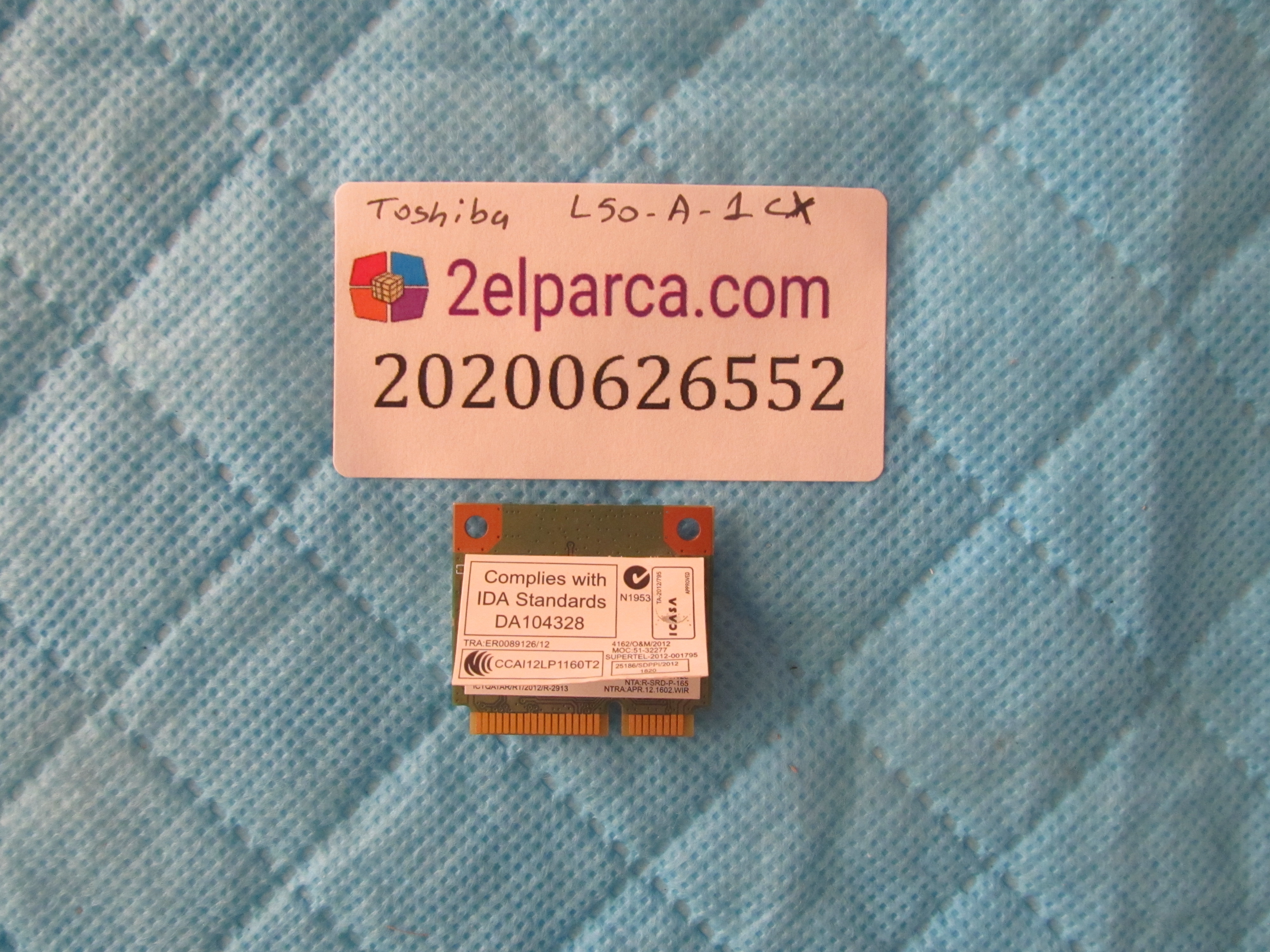 TOSHİBA Toshiba l50-a wifi karti orjinal ürün küçük görsel 2