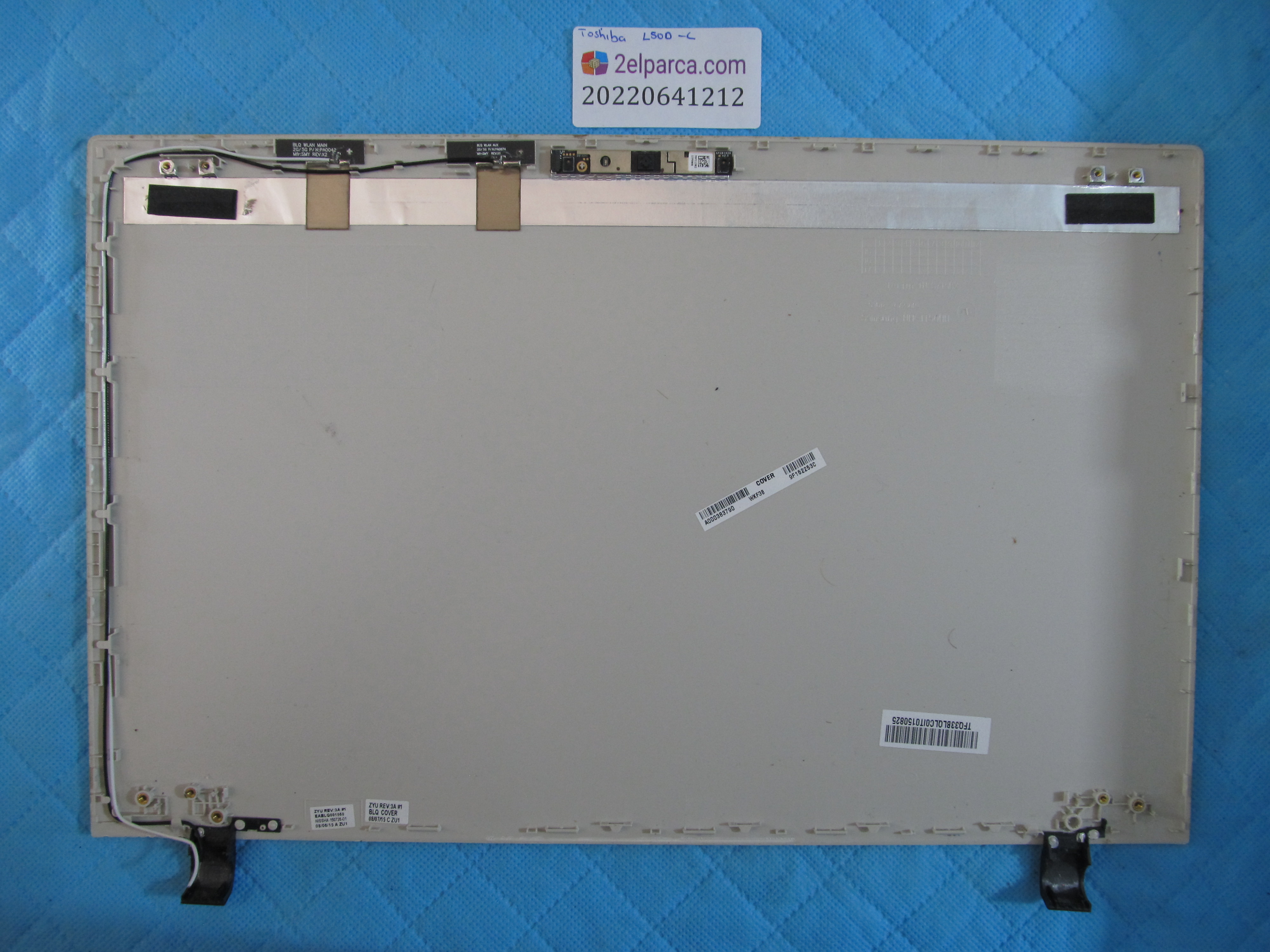 TOSHİBA Toshiba l50d-c arka kapak lcd back cover orjinal ürün küçük görsel 2