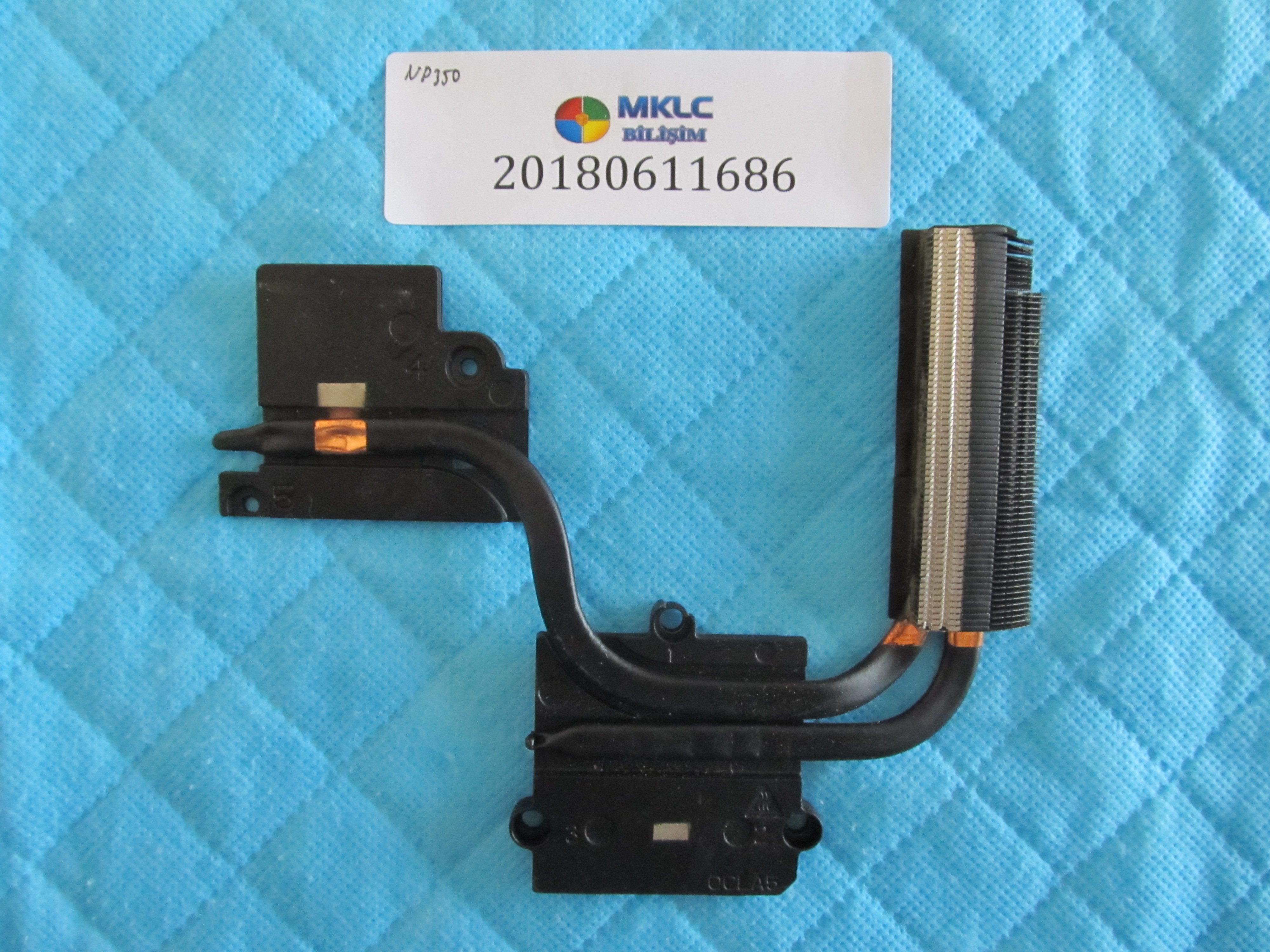 Samsung np350 soğutucu bakir (heatsink) orjinal ürün