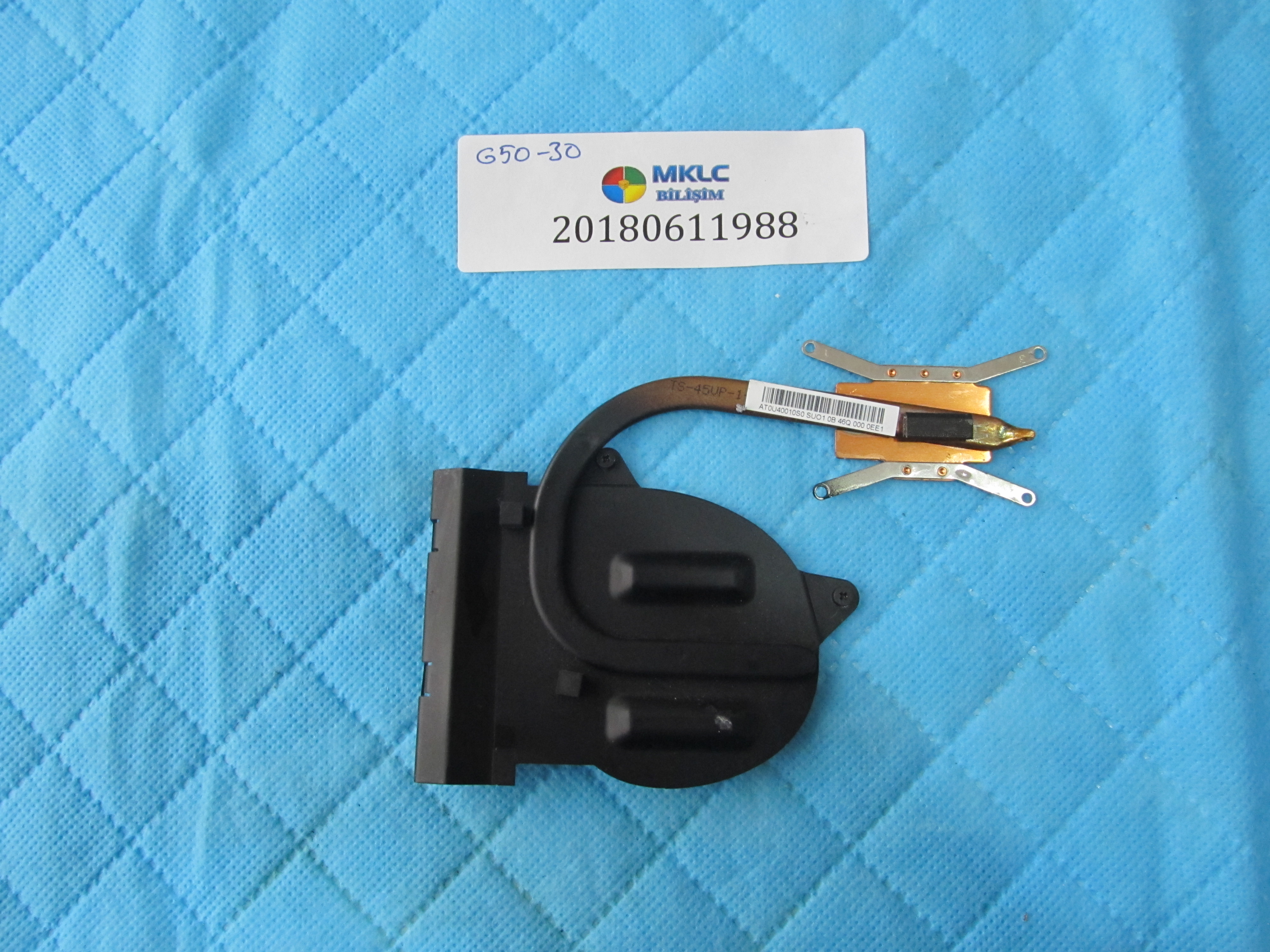 Lenovo g50-30 soğutucu bakir (heatsink) orjinal ürün