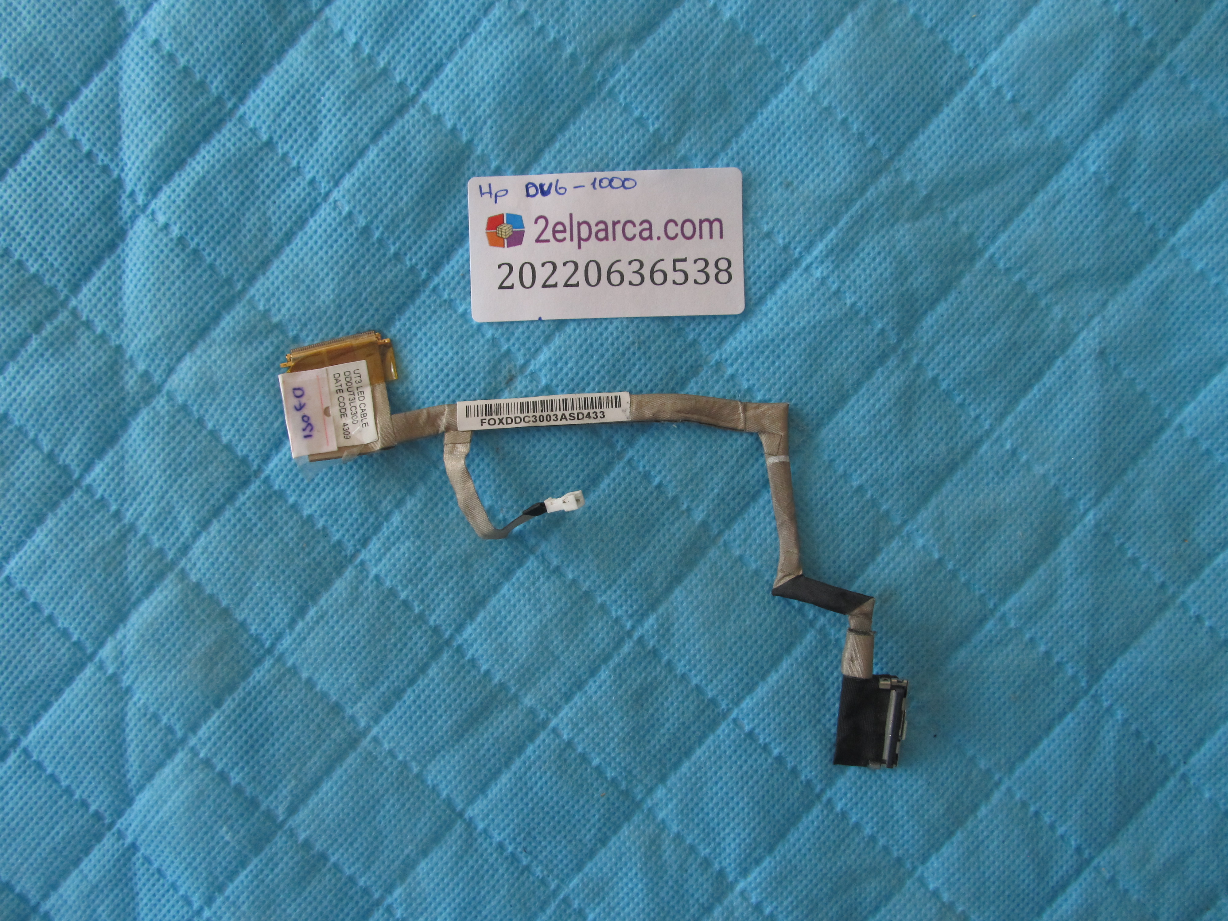 Hp dv6-1000 led data kablo orjinal ürün