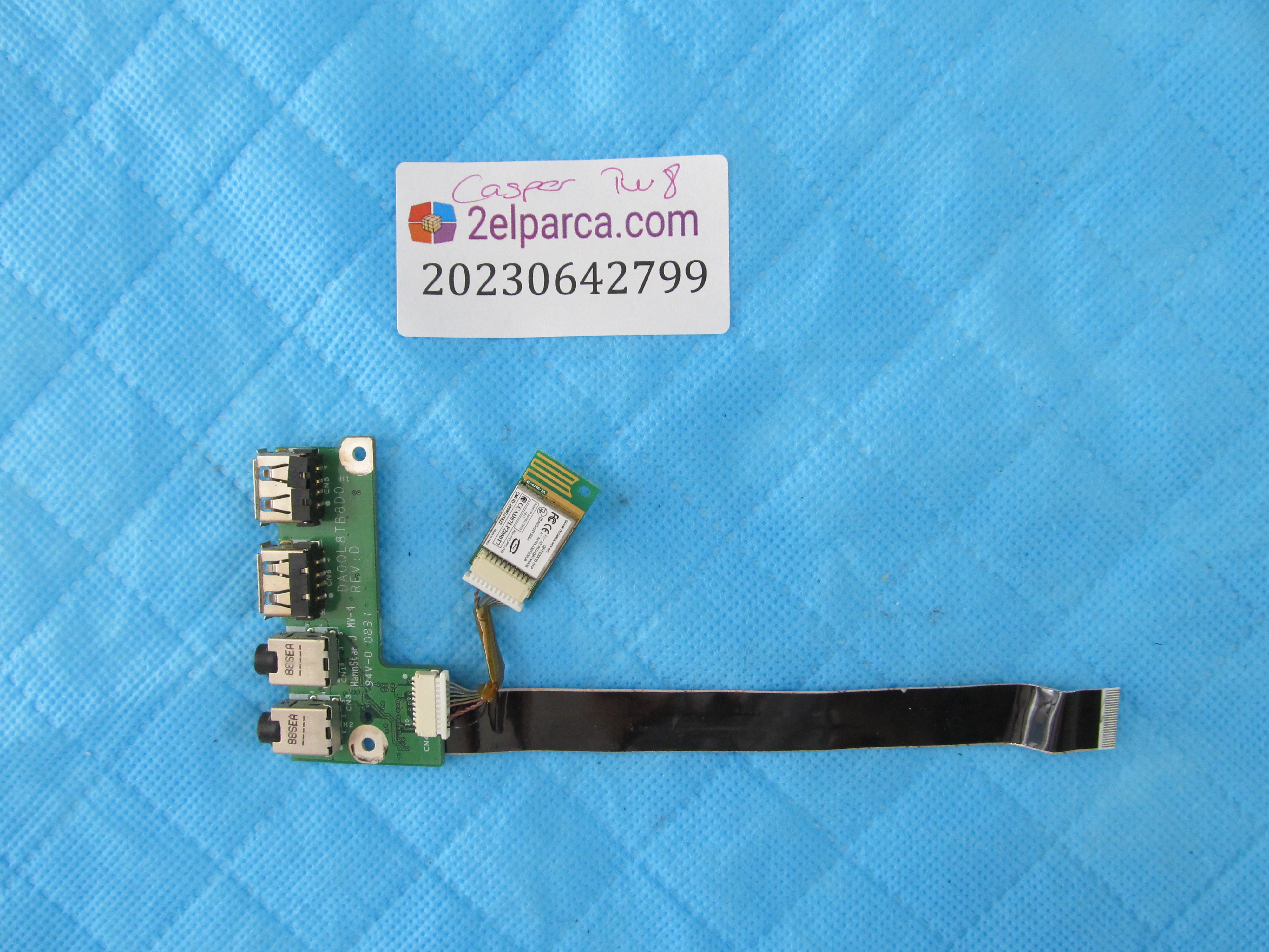 CASPER Casper tw8 usb ses ve bluetooth port flex orjinal ürün küçük görsel 2