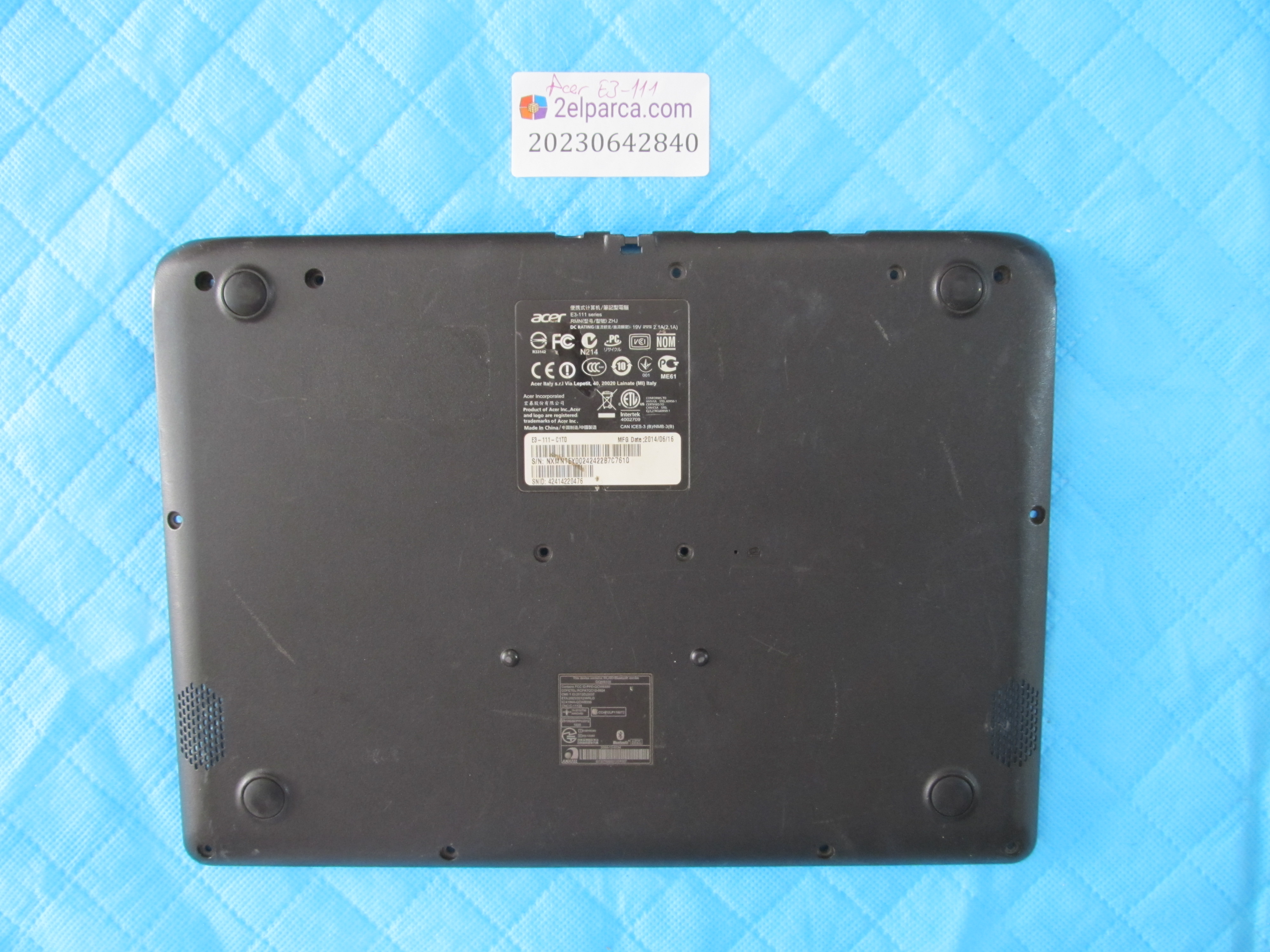 ACER Acer e3-111 alt kasa orjinal ürün küçük görsel 2