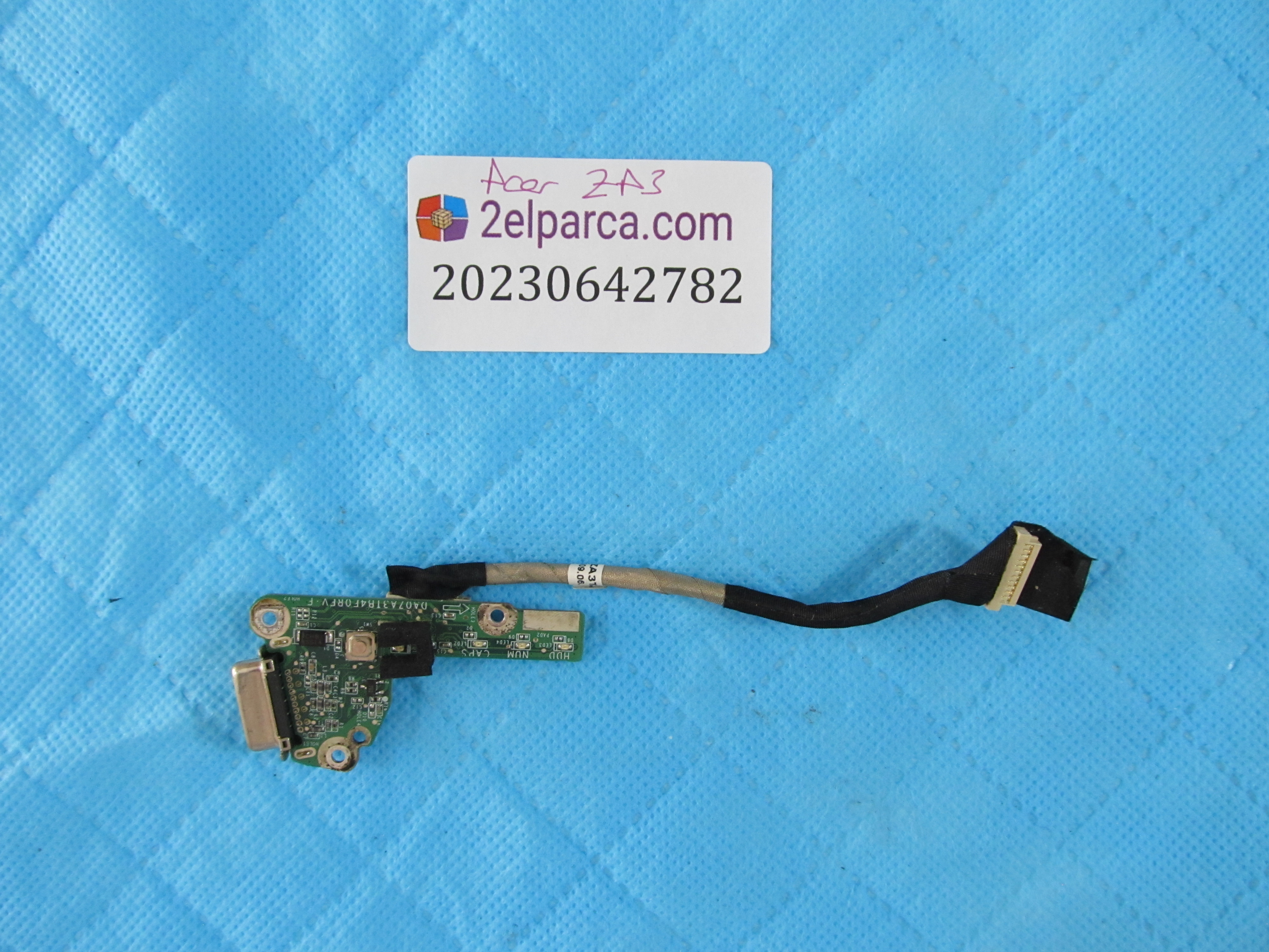 ACER Acer aspire one za3 vga port flex orjinal ürün küçük görsel 2