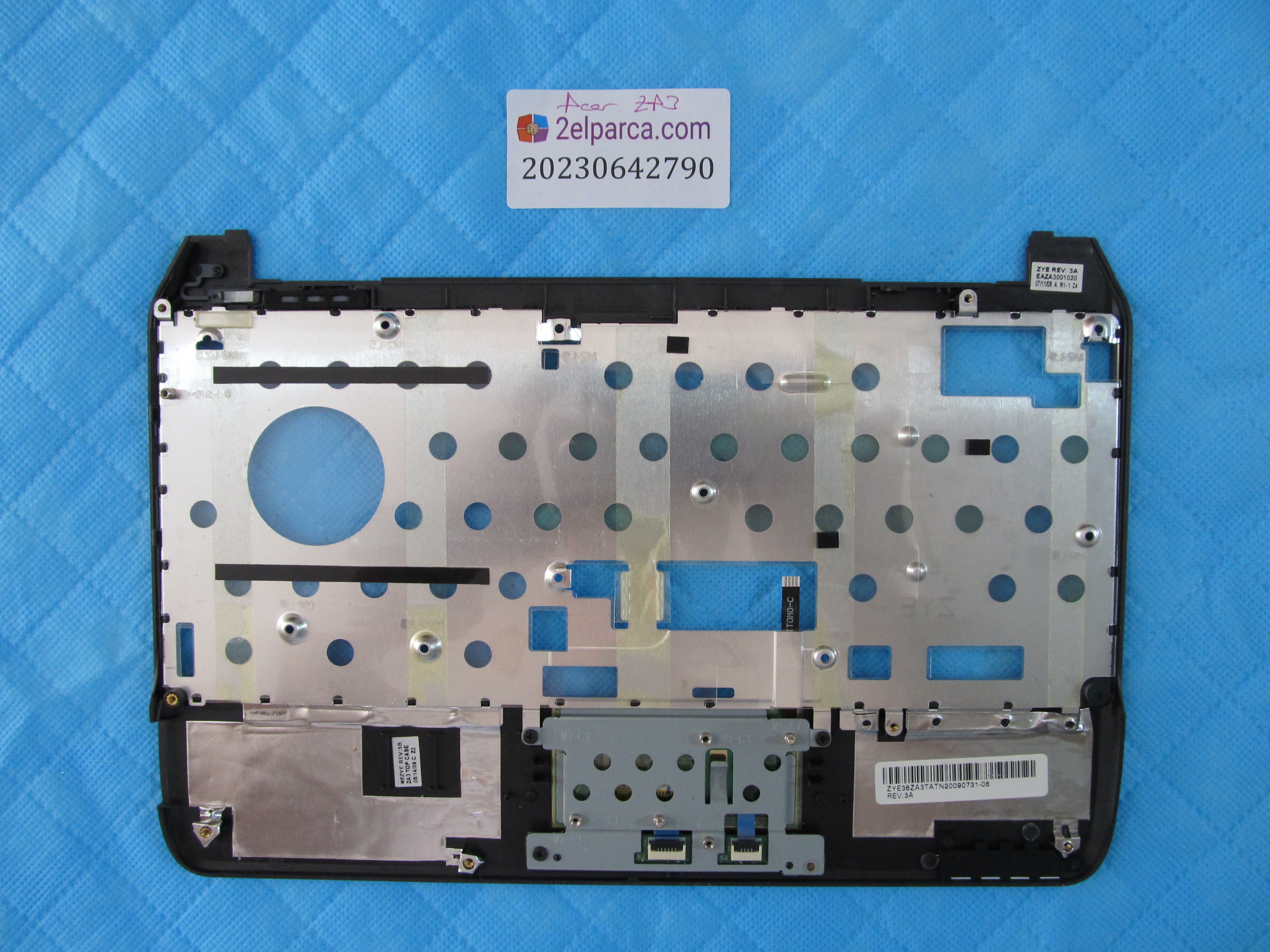 ACER Acer aspire one za3 üst klavye kasasi touchpad dahil orjinal ürün küçük görsel 2