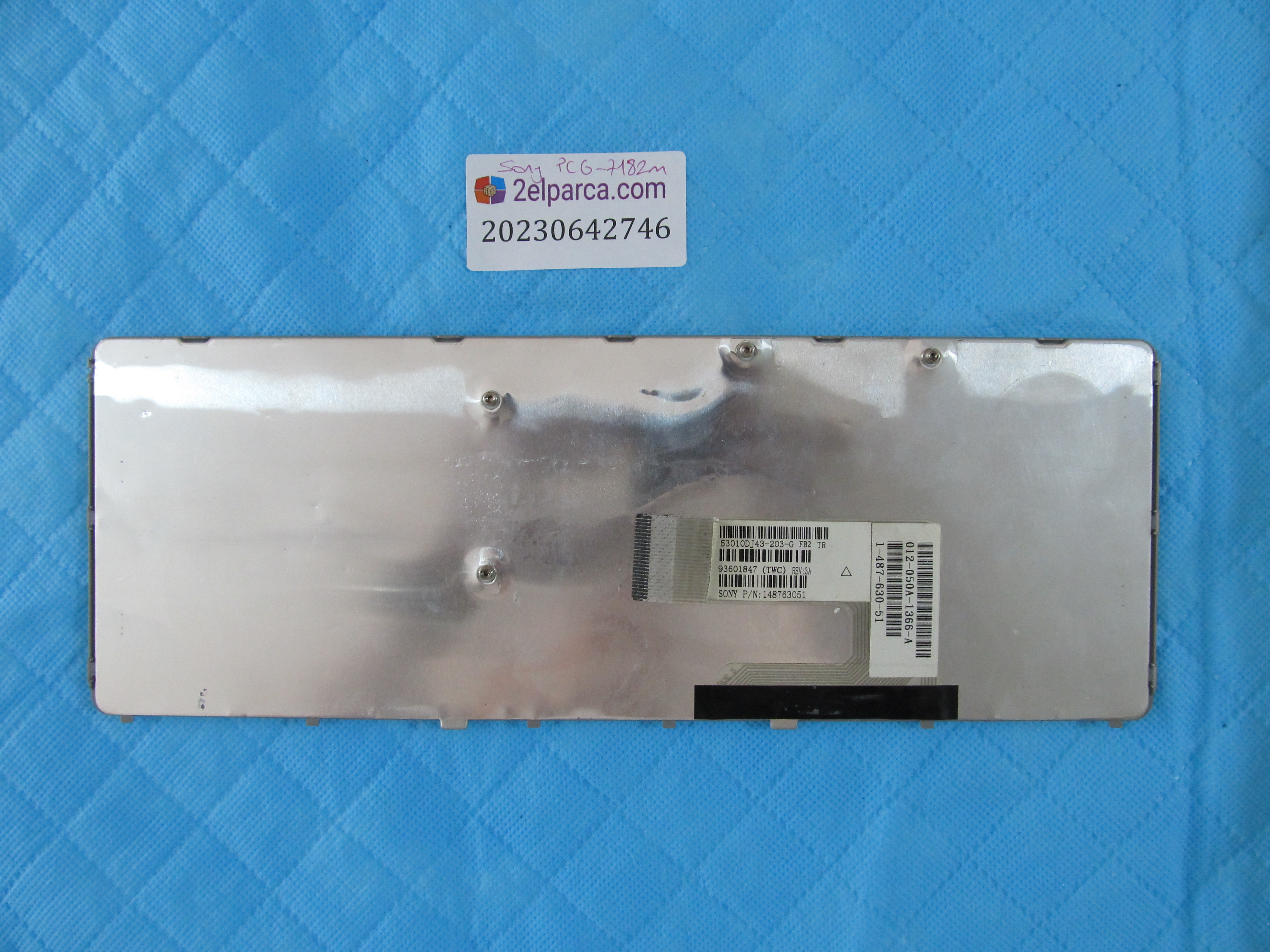SONY Sony pcg-7182m vgn-nm23tf klavye orjinal ürün küçük görsel 2