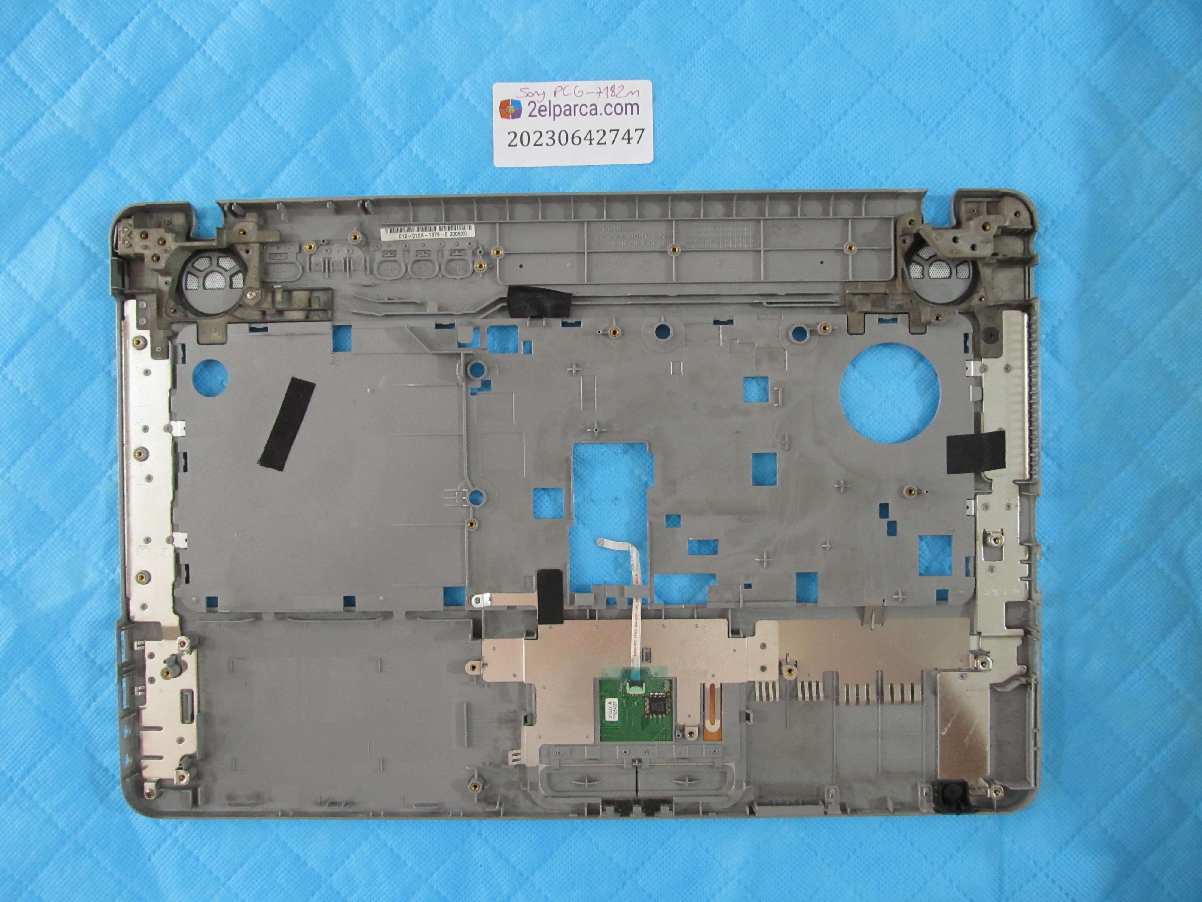 SONY Sony pcg-7182m vgn-nm23tf üst klavye kasa touchpad dahil  orjinal ürün küçük görsel 2