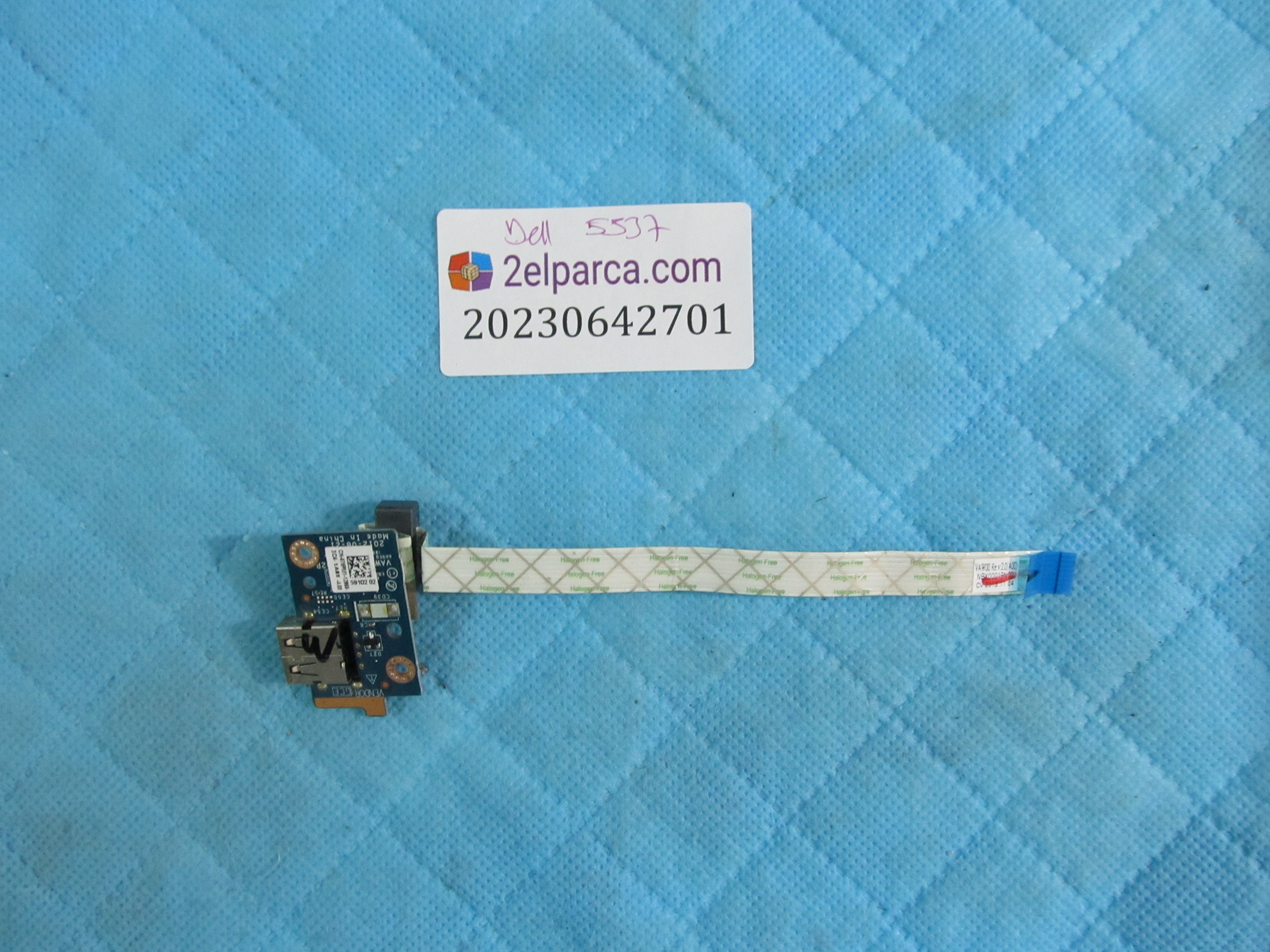 DELL Dell 5537 usb kart flex dahil orjinal ürün küçük görsel 2