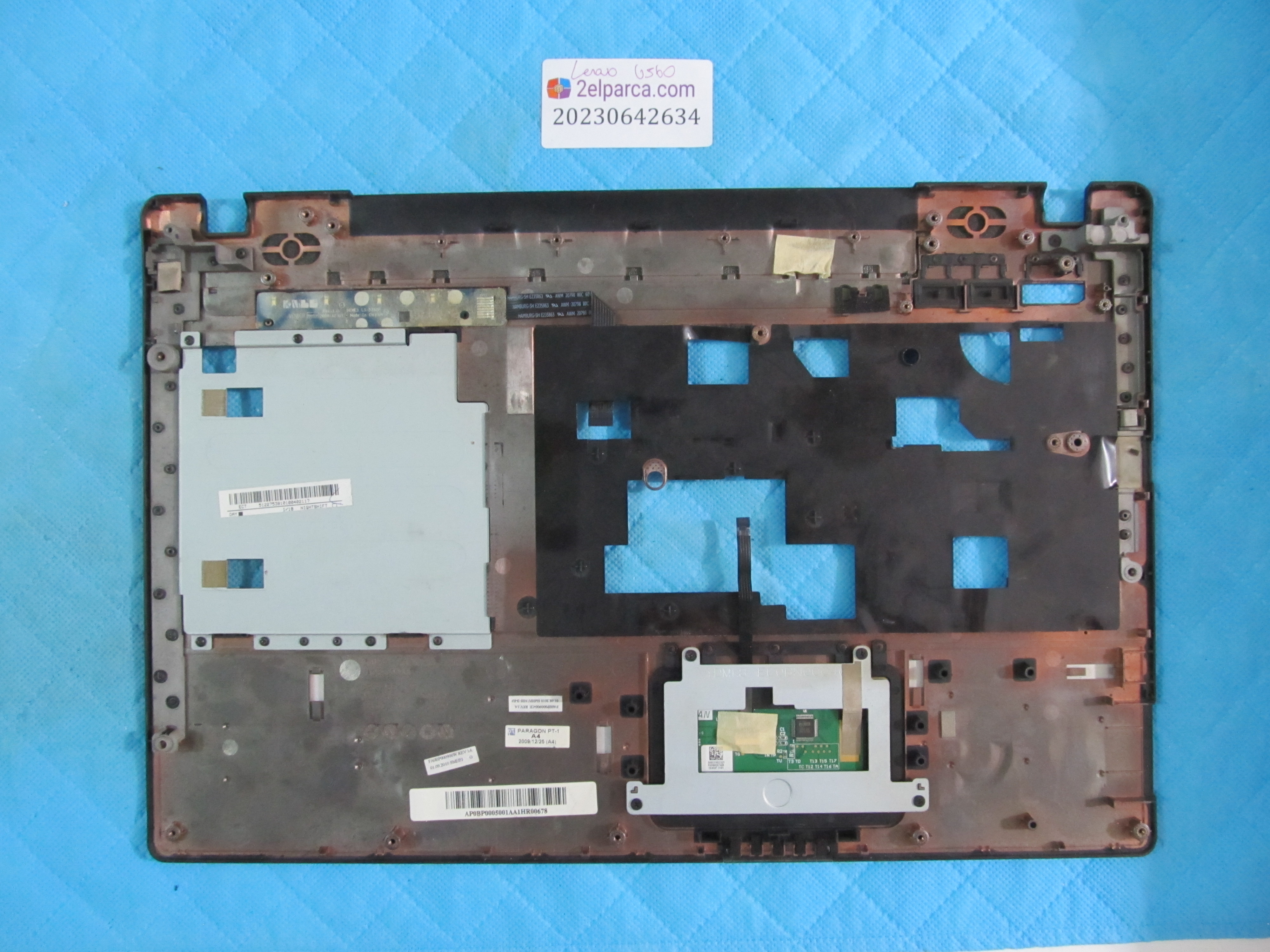 LENOVO Lenovo g560 üst kasa klavye kasa + ALT KASA EK küçük görsel 2