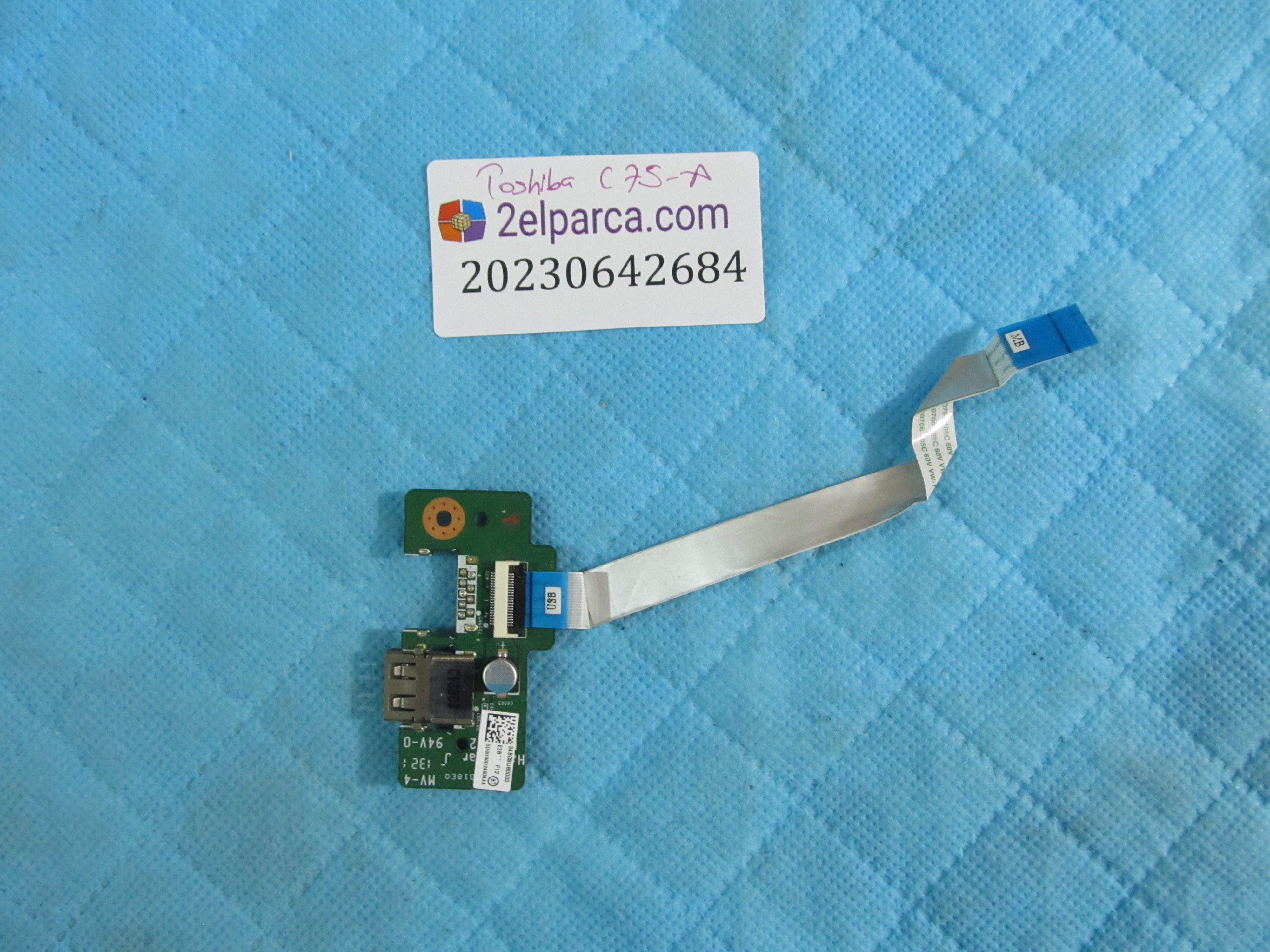 TOSHİBA Toshiba c75a usb kart ve flex orijinal ürün küçük görsel 2