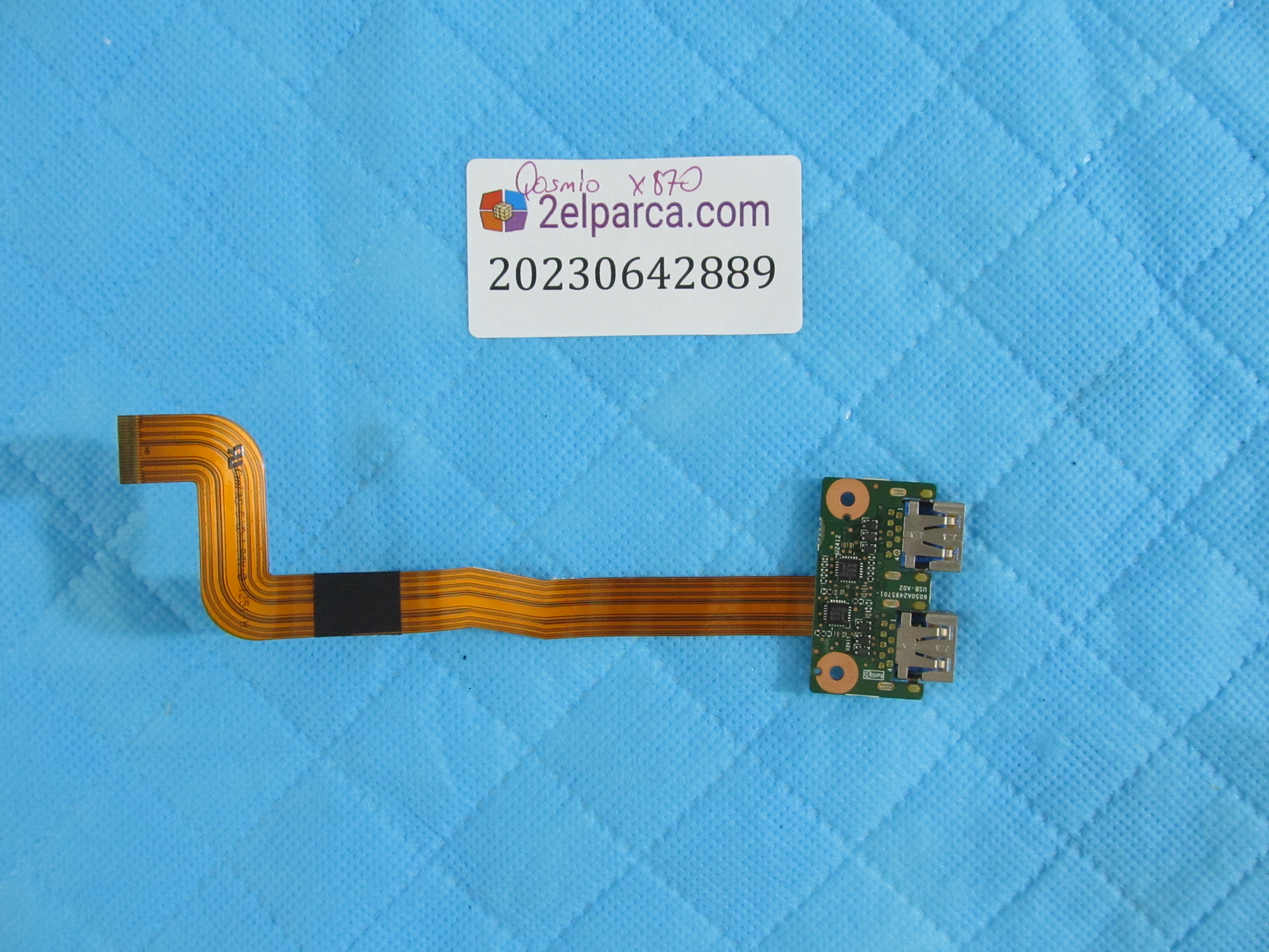 TOSHİBA Toshiba qosmio x870 usb board karti ve flex orijinal ürün küçük görsel 2