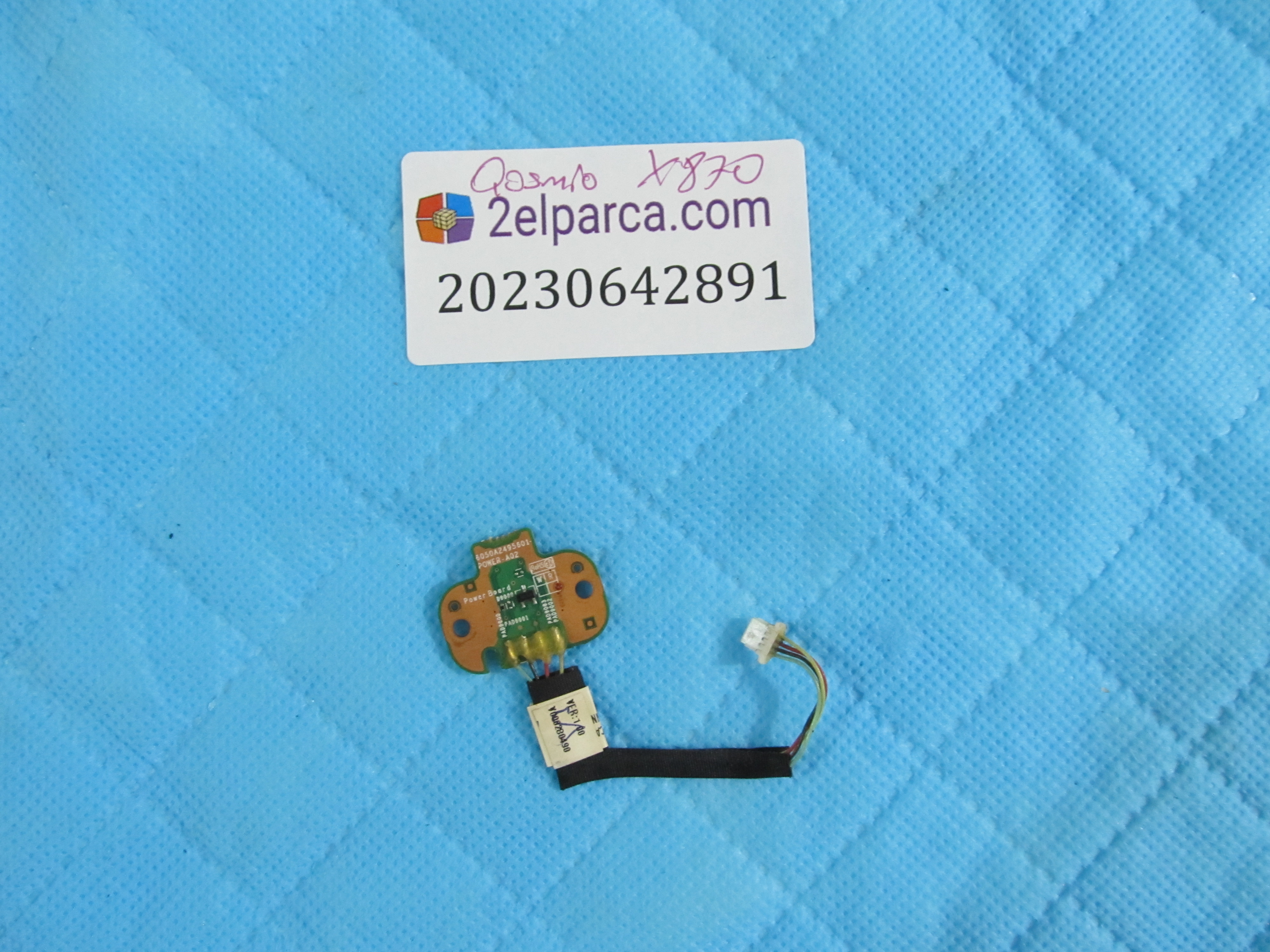 TOSHİBA Toshiba qosmio x870 tetik karti ve flex orijinal ürün küçük görsel 2