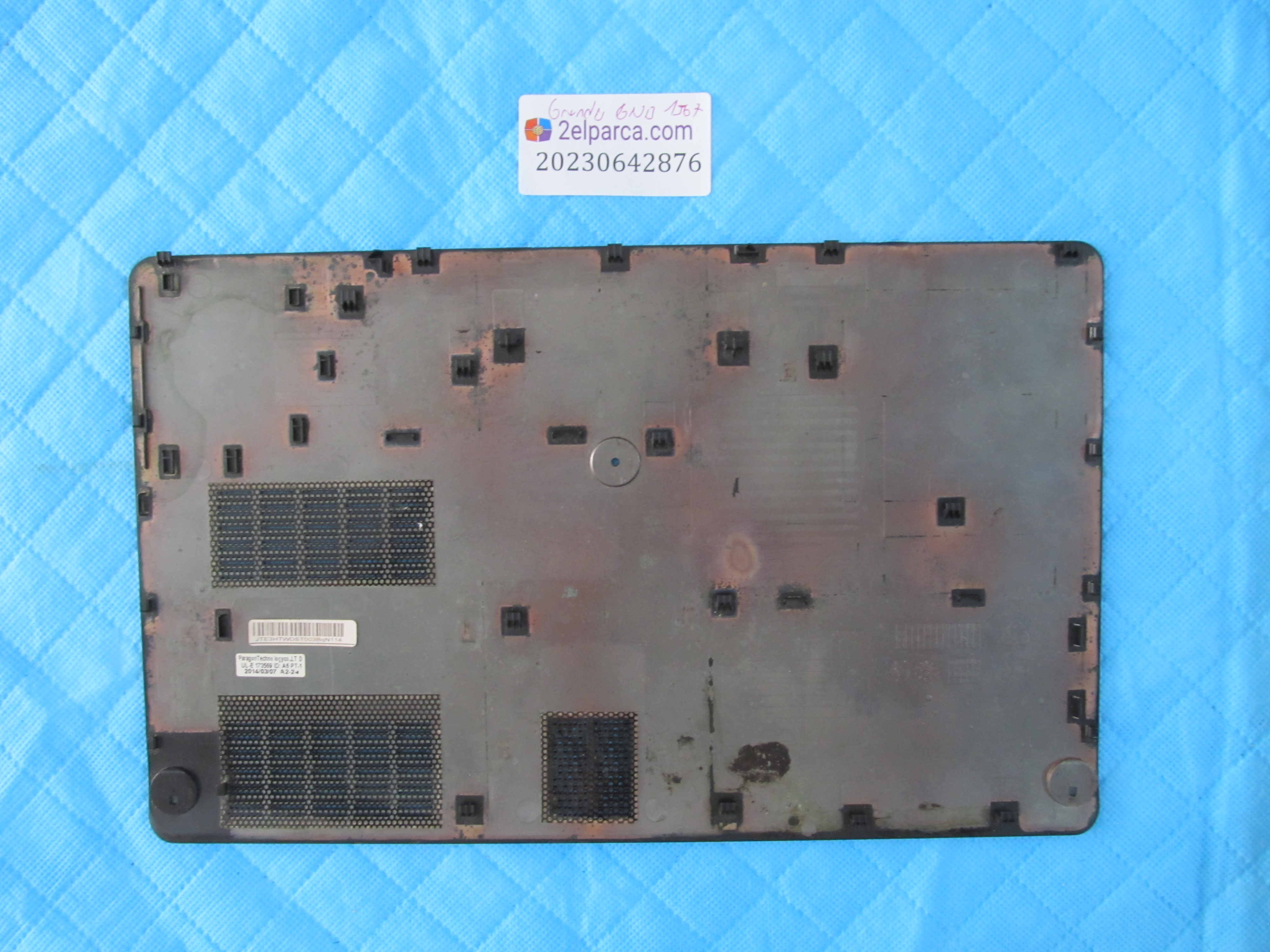 GRUNDİG Grundig gnb 1567 b1 i3 alt kasa kapaği orjinal ürün küçük görsel 2