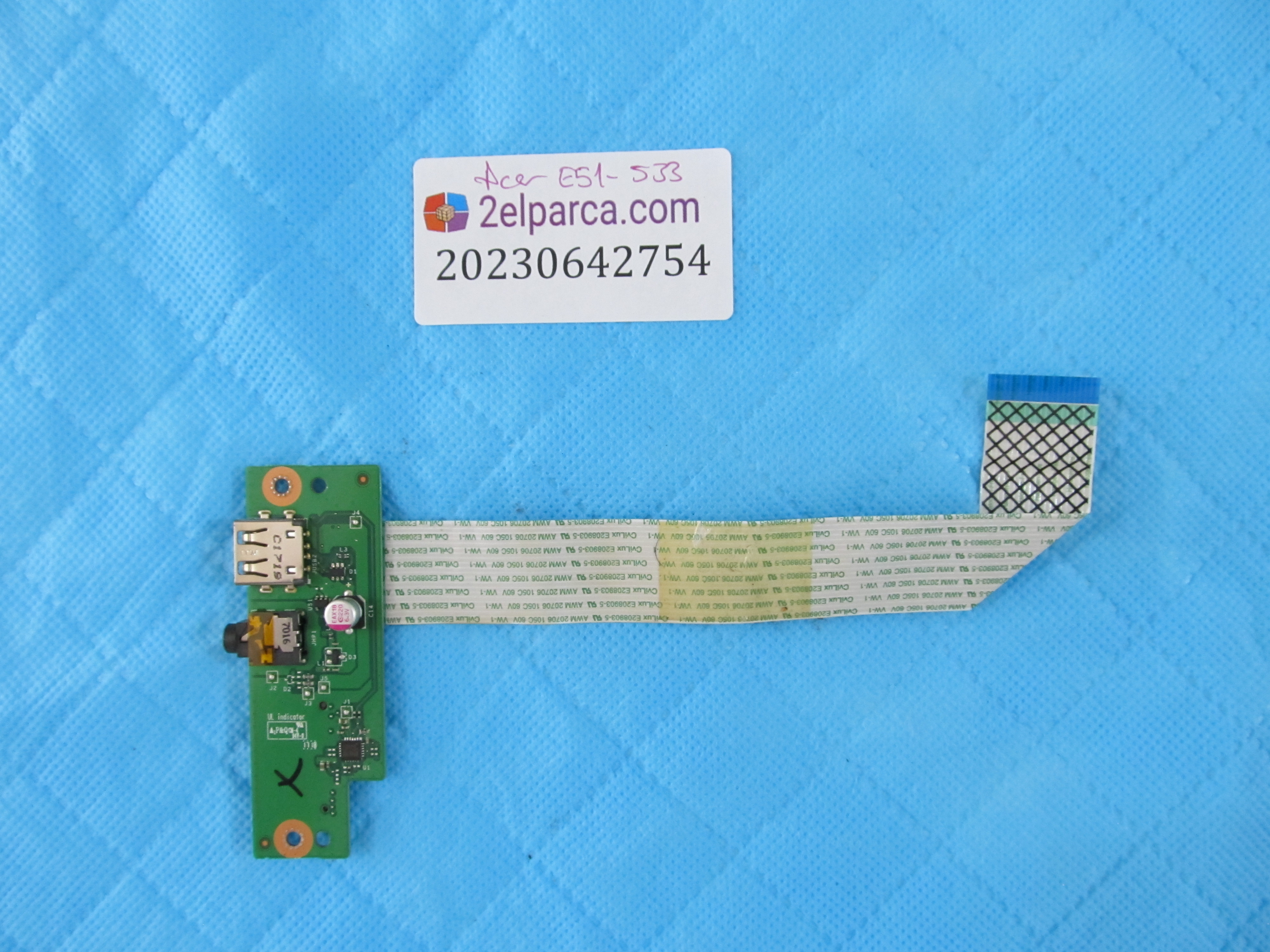 ACER Acer es1-533 usb ses karti hdmi board orjinal ürün küçük görsel 2