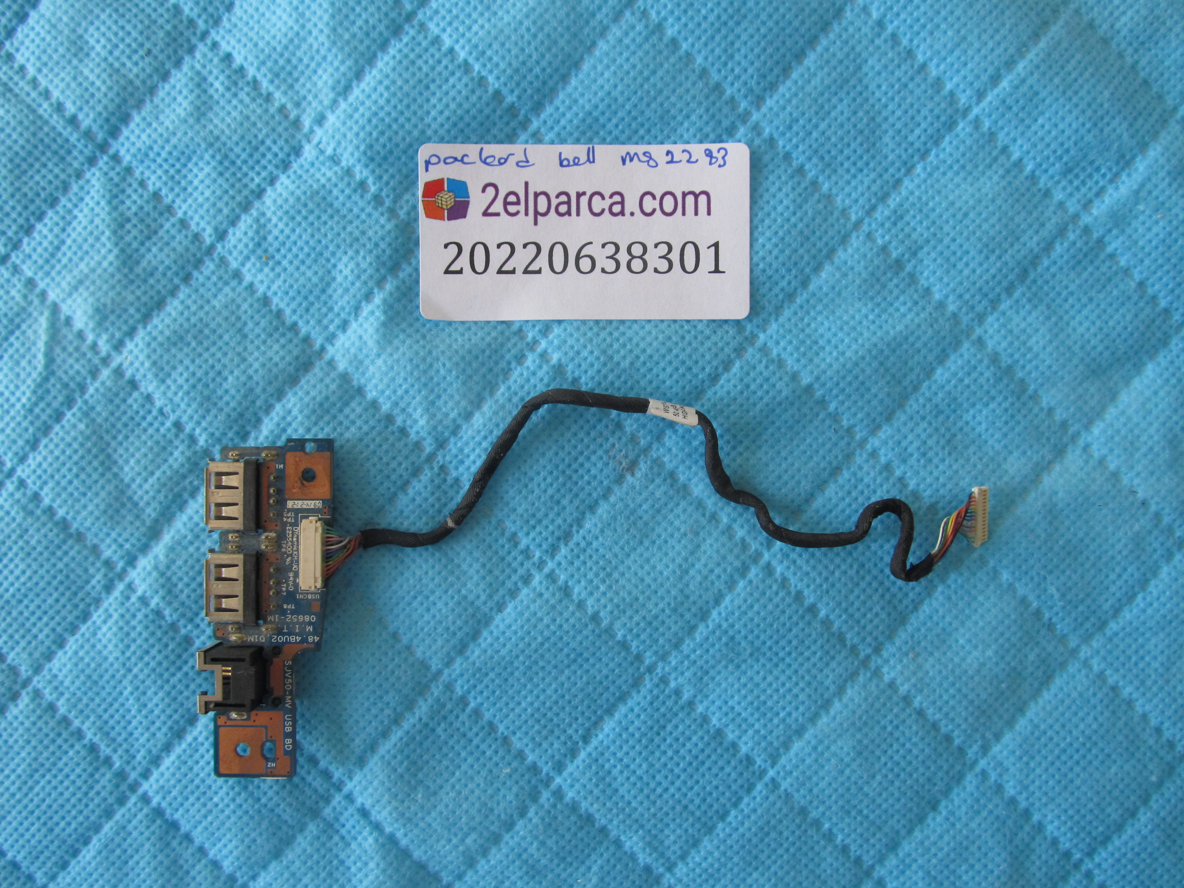 PACKARD BELL Packard bell ms2273 usb board ve ethernet orjinal ürün küçük görsel 2