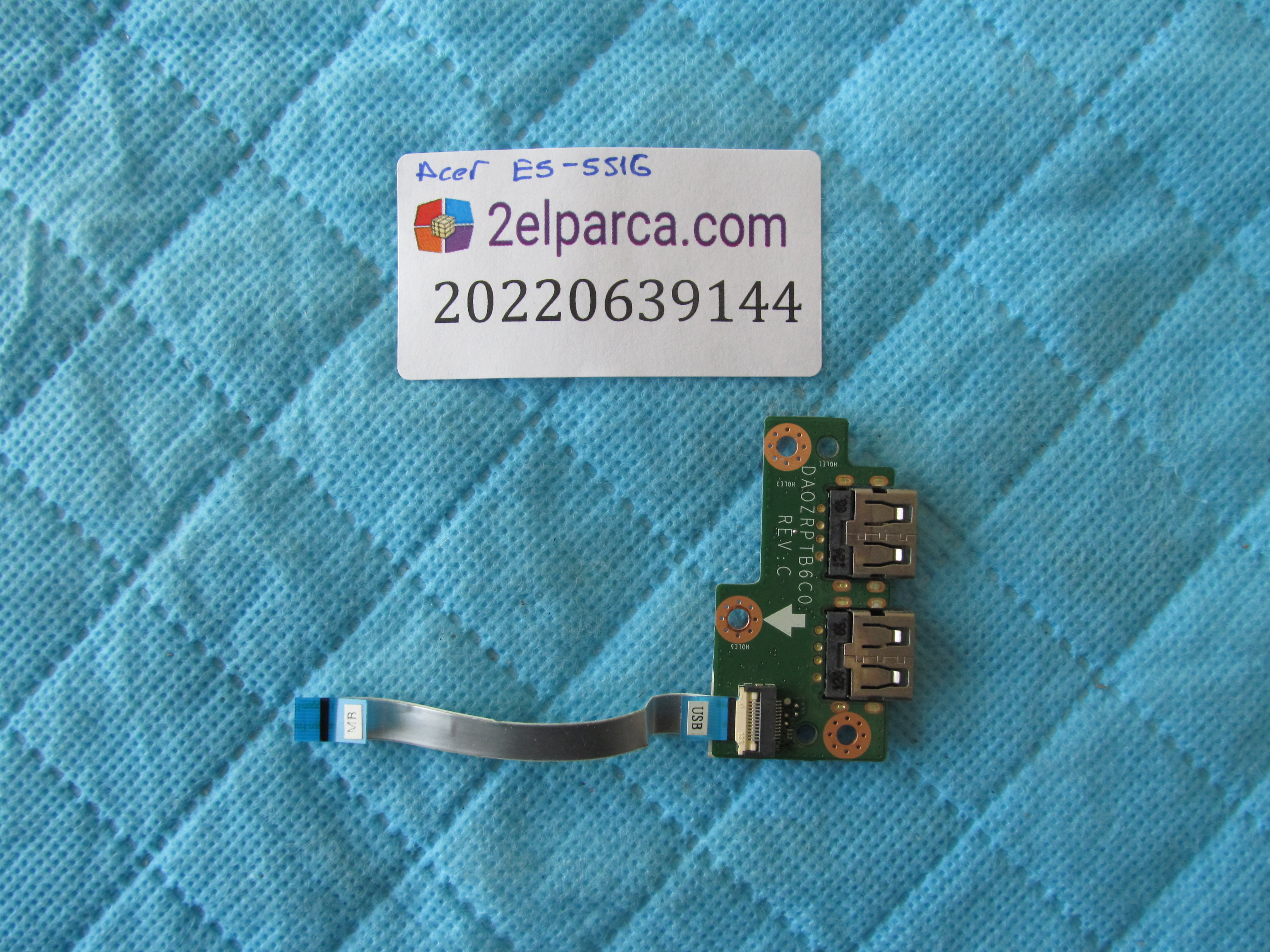 ACER Acer e5-551g usb kart flex dahil orjinal ürün küçük görsel 2