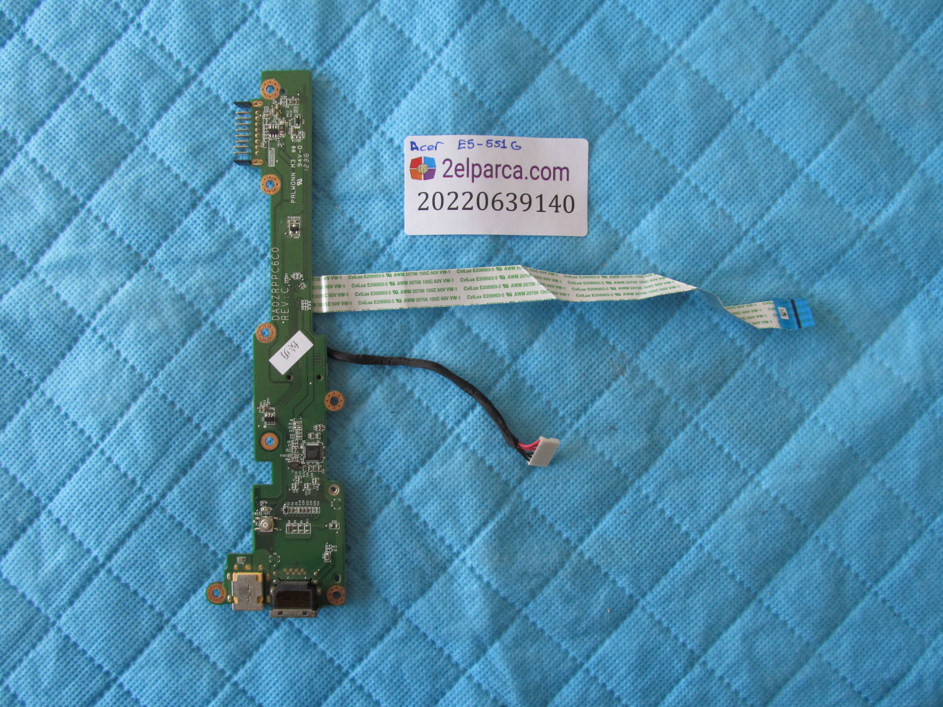 ACER Acer e5-571g şarj karti power kart orjinal ürün küçük görsel 2