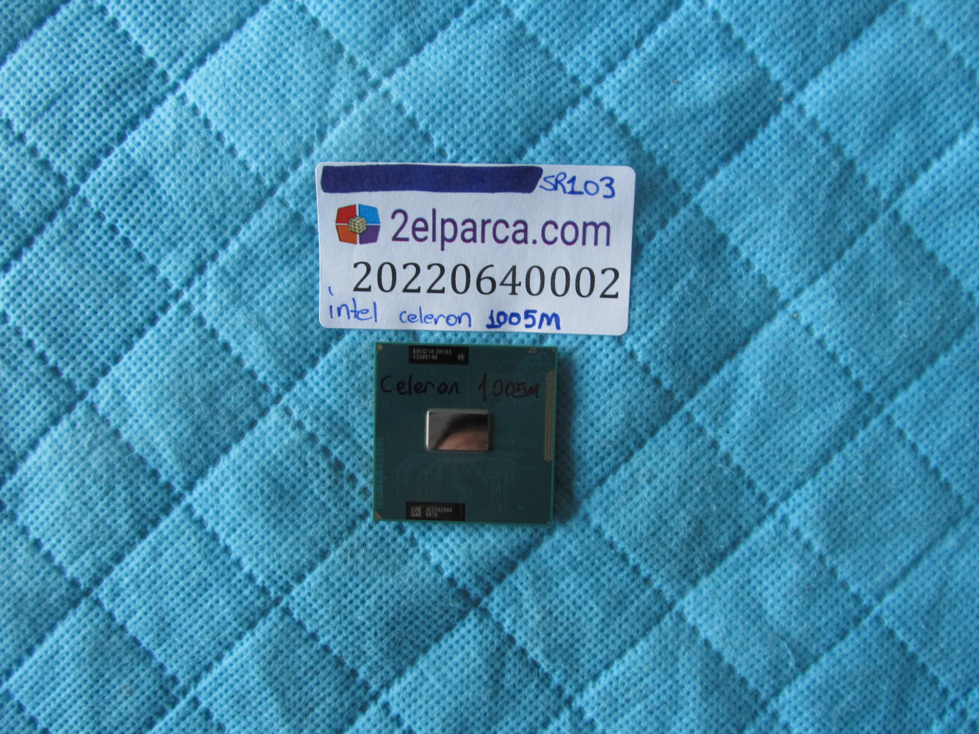 Intel celeron 1005m cpu sr103