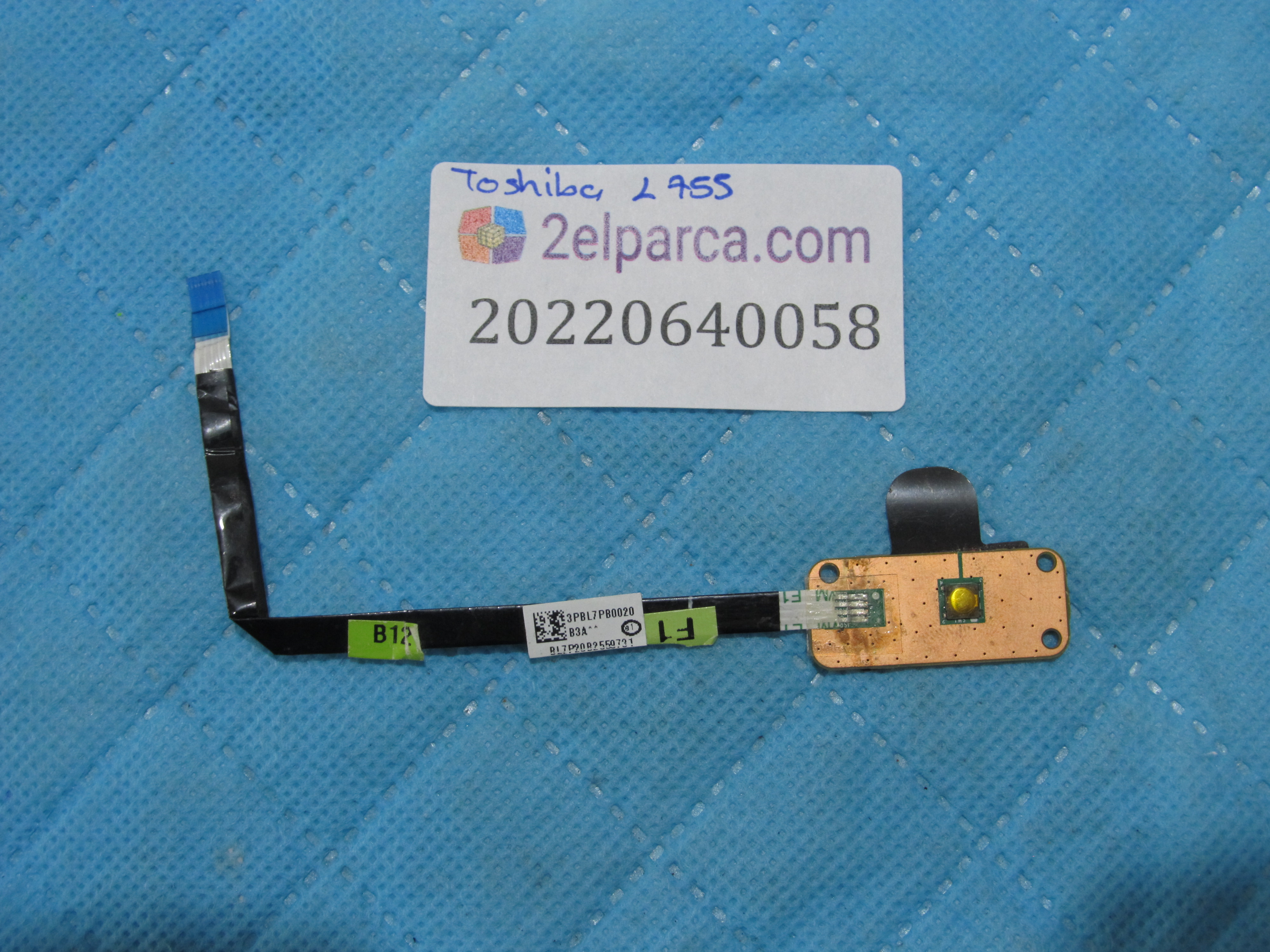 Toshiba l755 tetik karti flex orjinal ürün