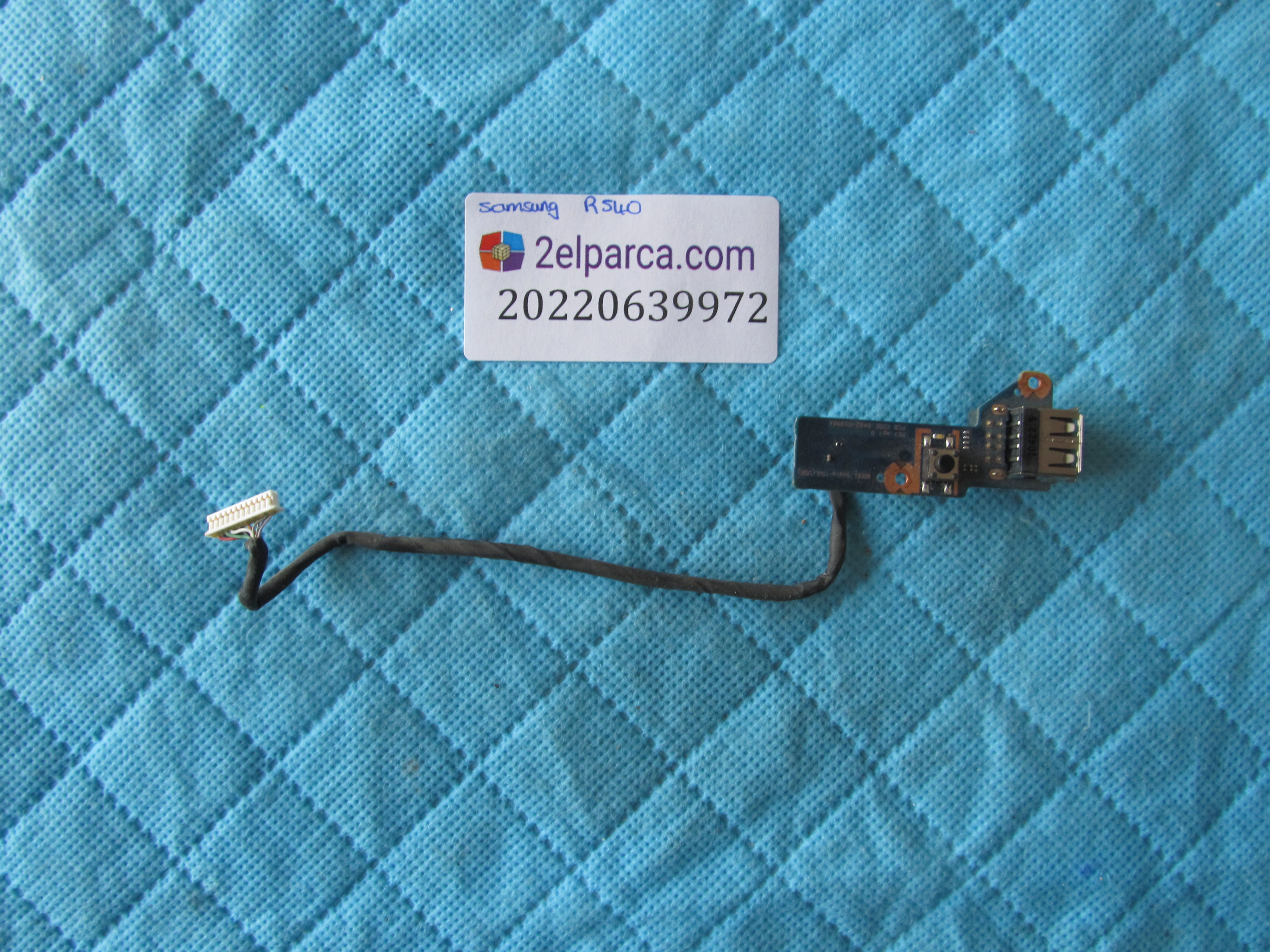 Samsung r540 usb port flex ve tetik karti orjinal ürün