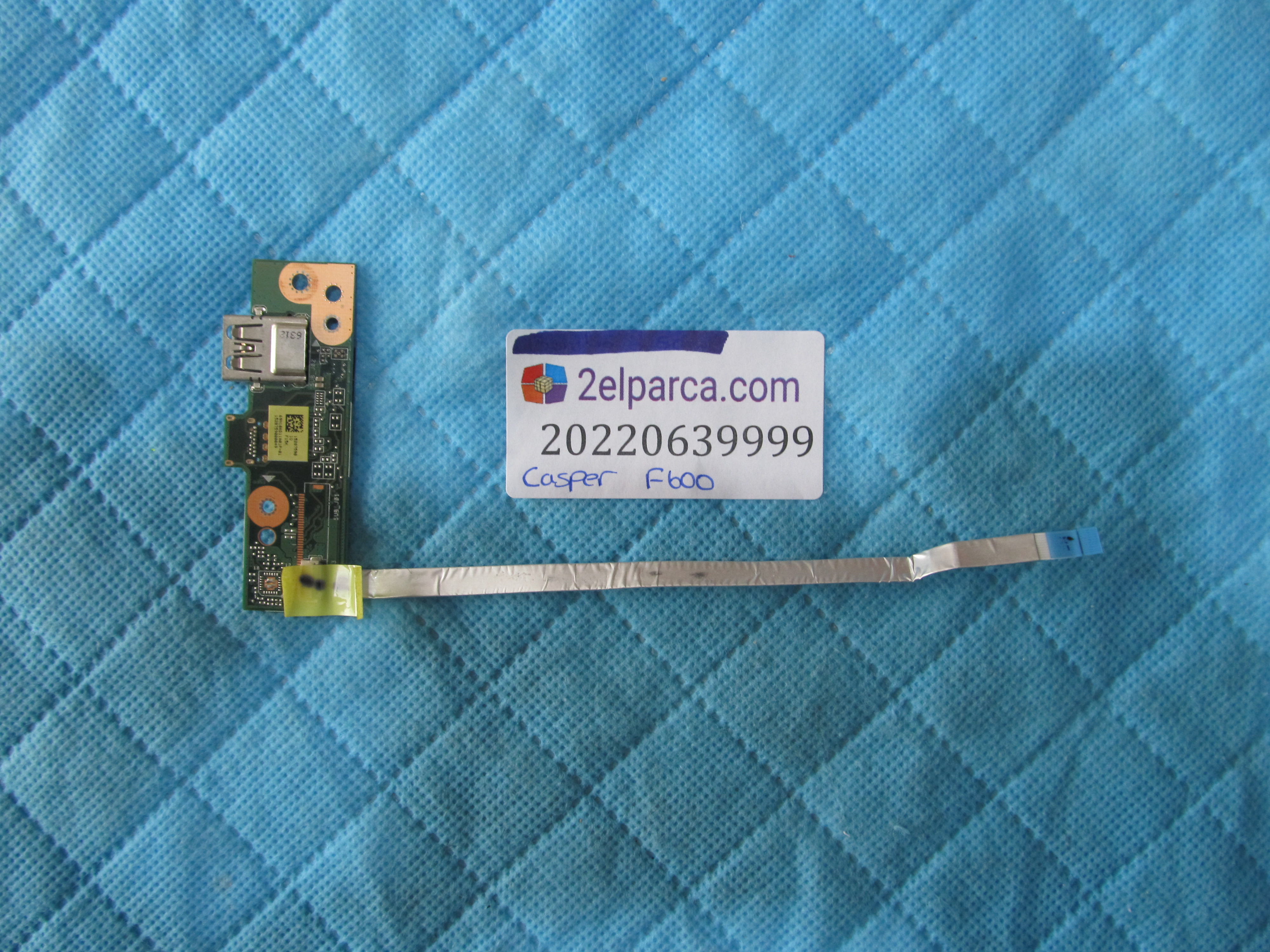 CASPER Casper f600 usb port flex orjinal ürün küçük görsel 2