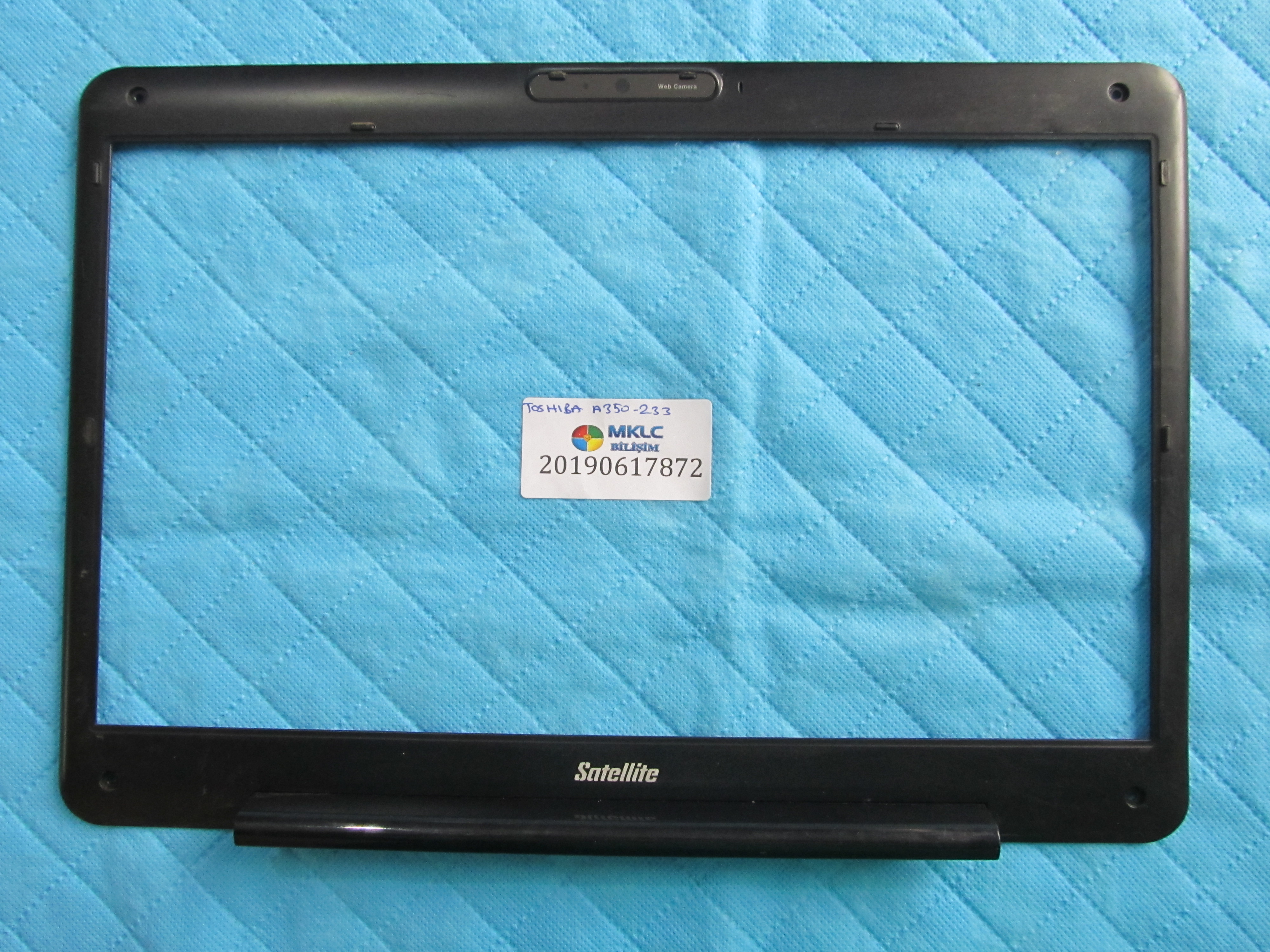 Toshiba a350 ekran ön çerçeve lcd bezel orjinal ürün