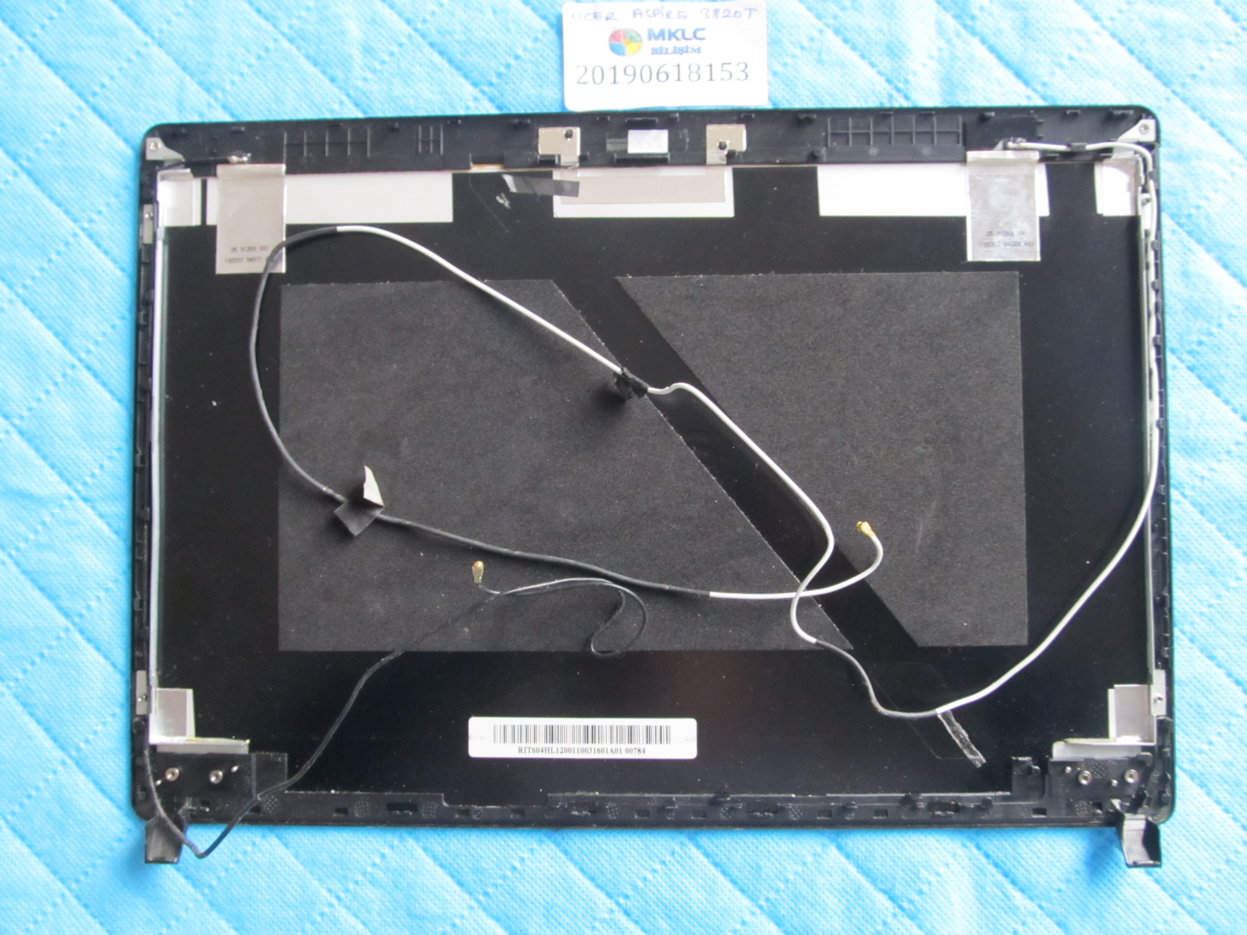 ACER Acer aspire 3820t ekran arka kapak lcd back cover orjinal ürün küçük görsel 2