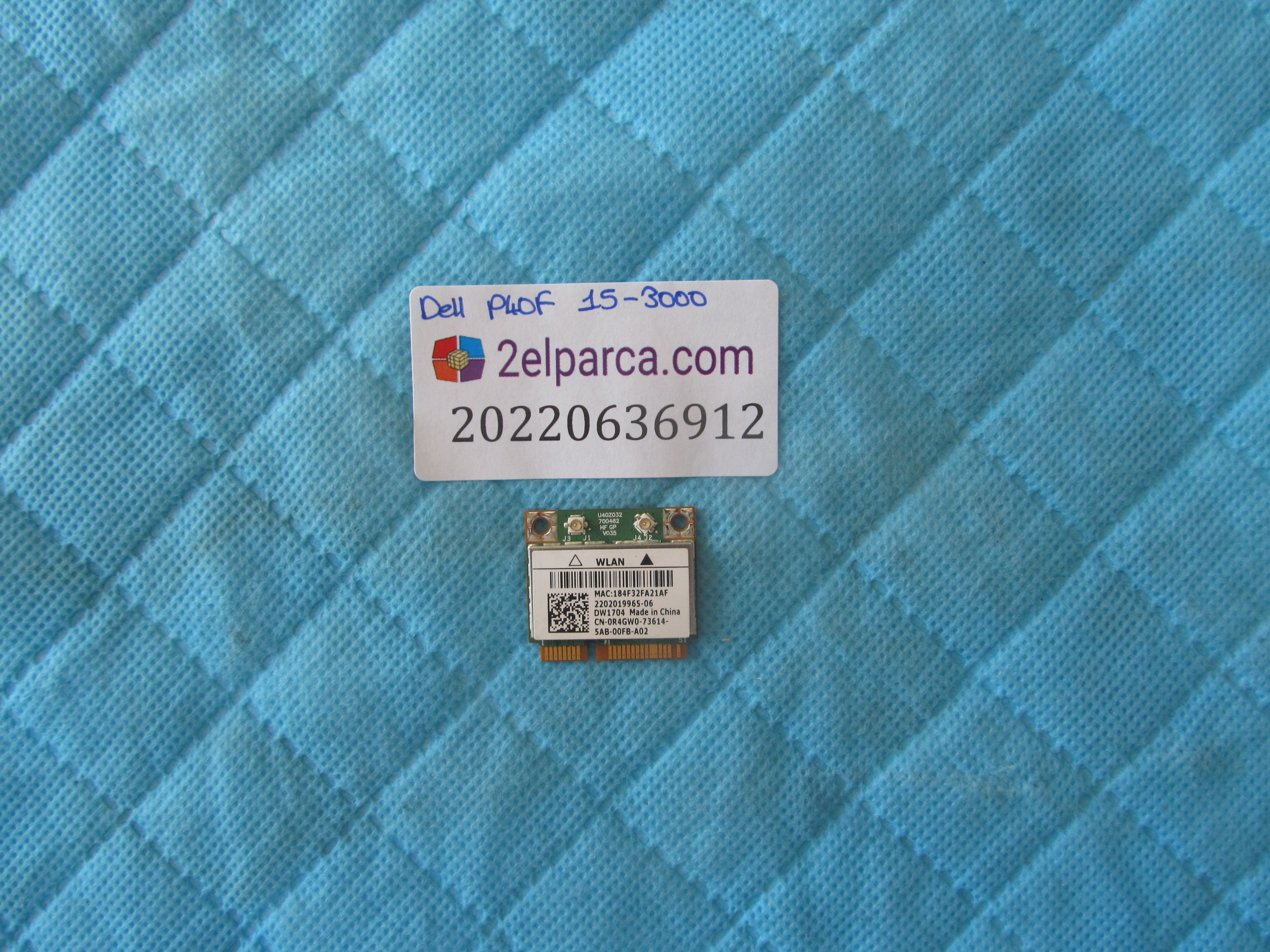 Dell 15-3000 wifi karti p40f orjinal ürün