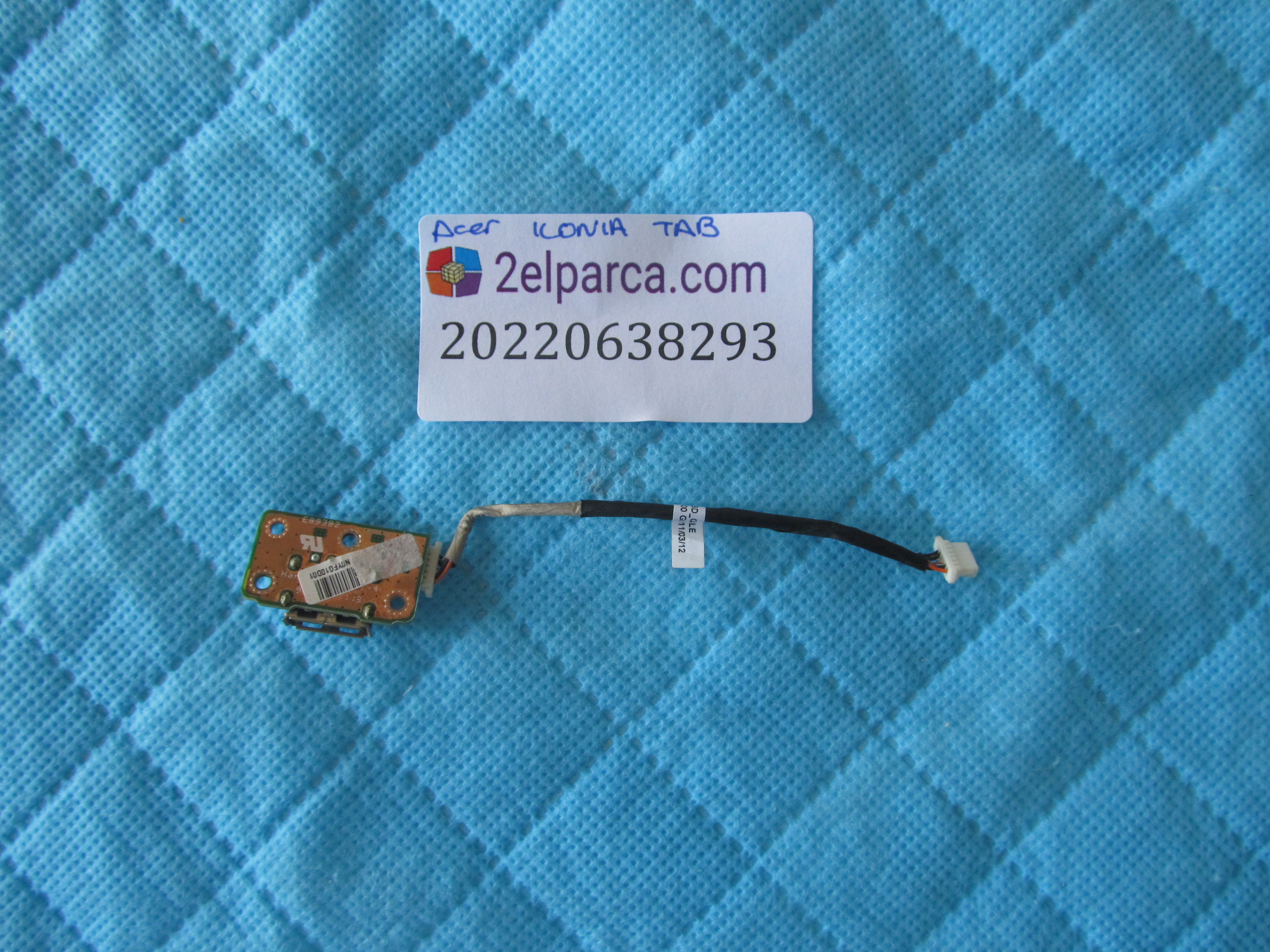 ACER Acer iconia tab usb board kablo orjinal ürün küçük görsel 2