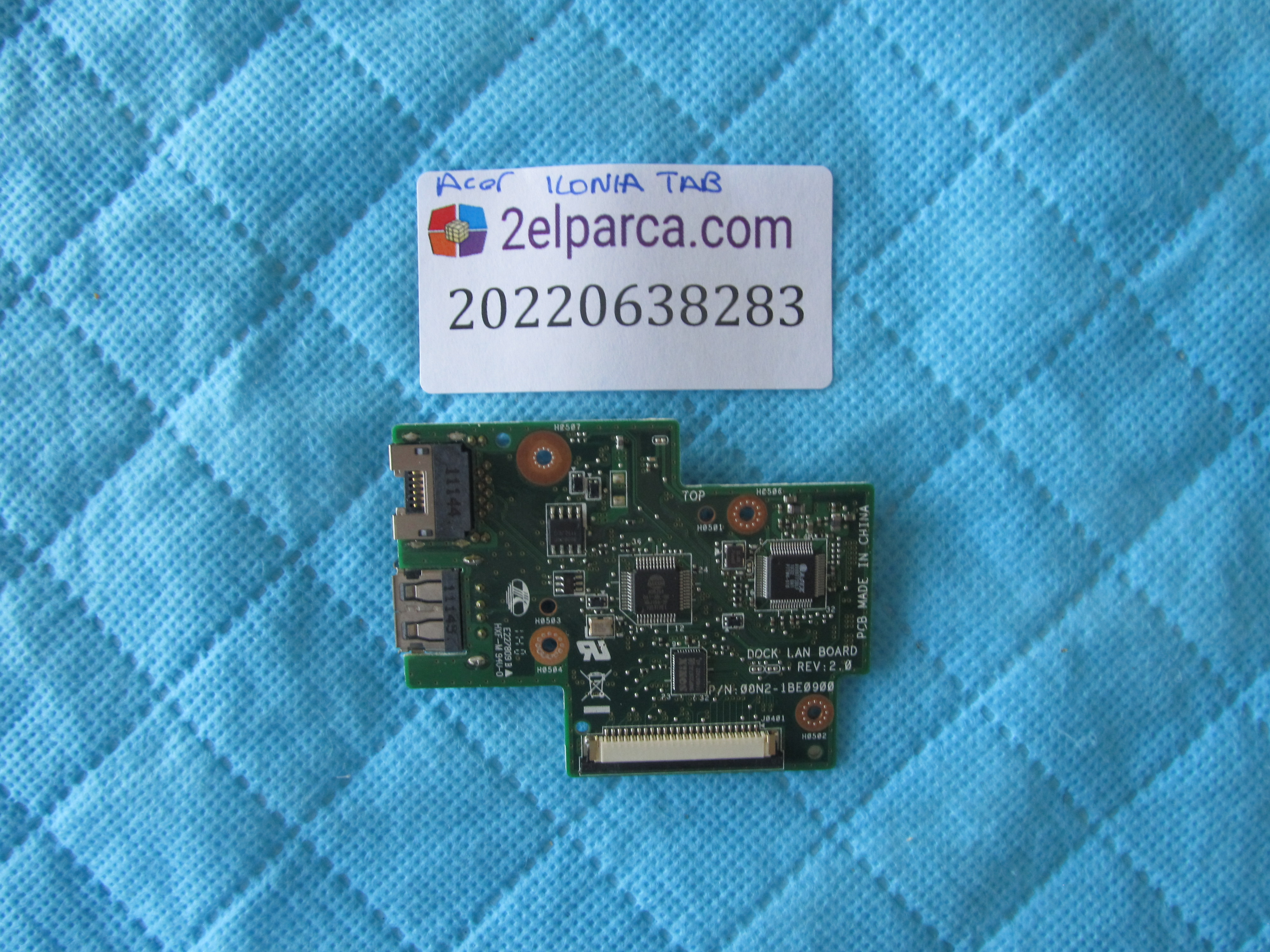 ACER Acer iconia tab usb ethernet board orjinal ürün küçük görsel 2