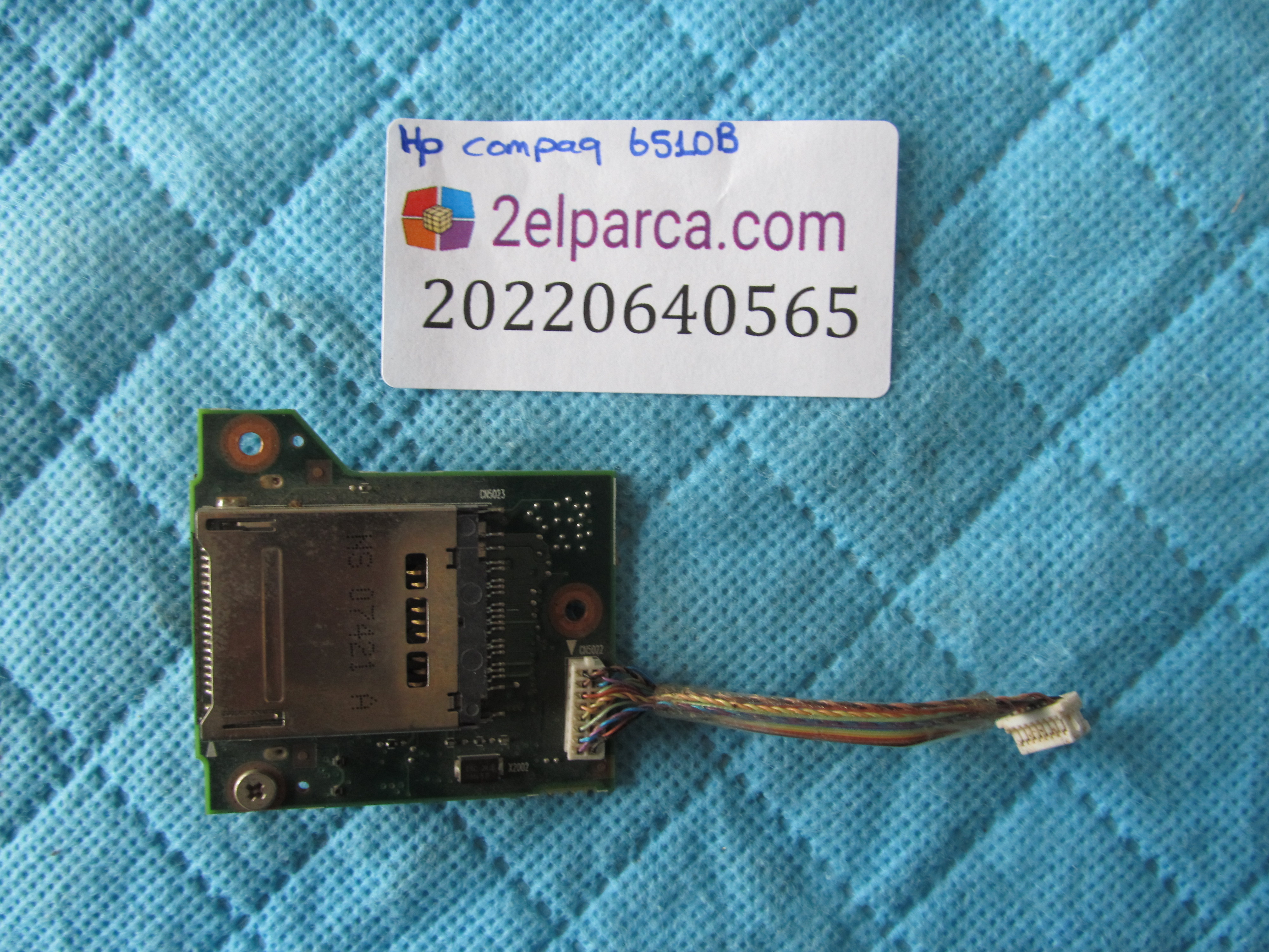 HP Hp compaq 6510b usb board ve kart okuyucu  orjinal ürün küçük görsel 2