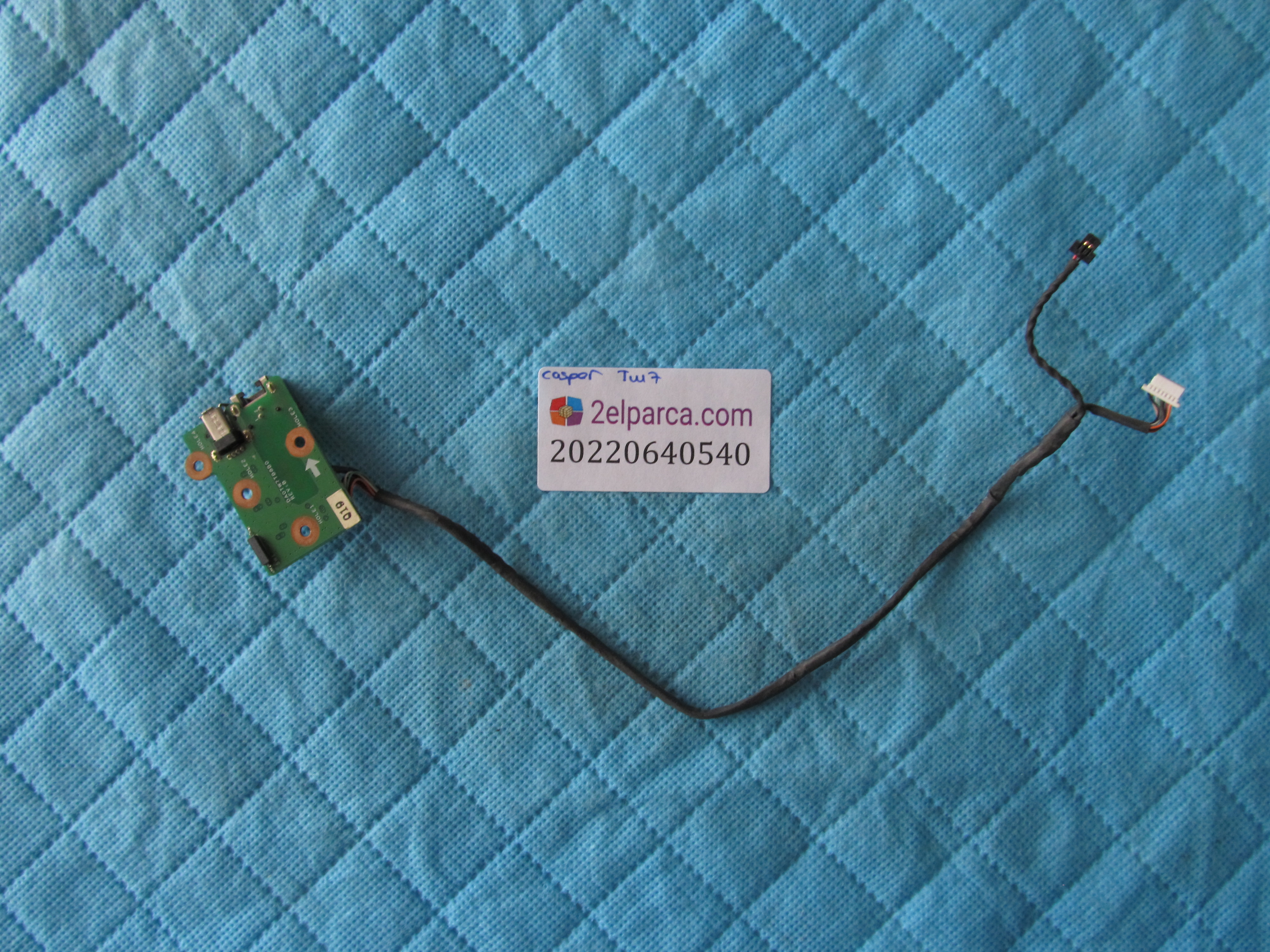 CASPER Casper tw7 usb karti ve ethernet board kablo orjinal ürün küçük görsel 2