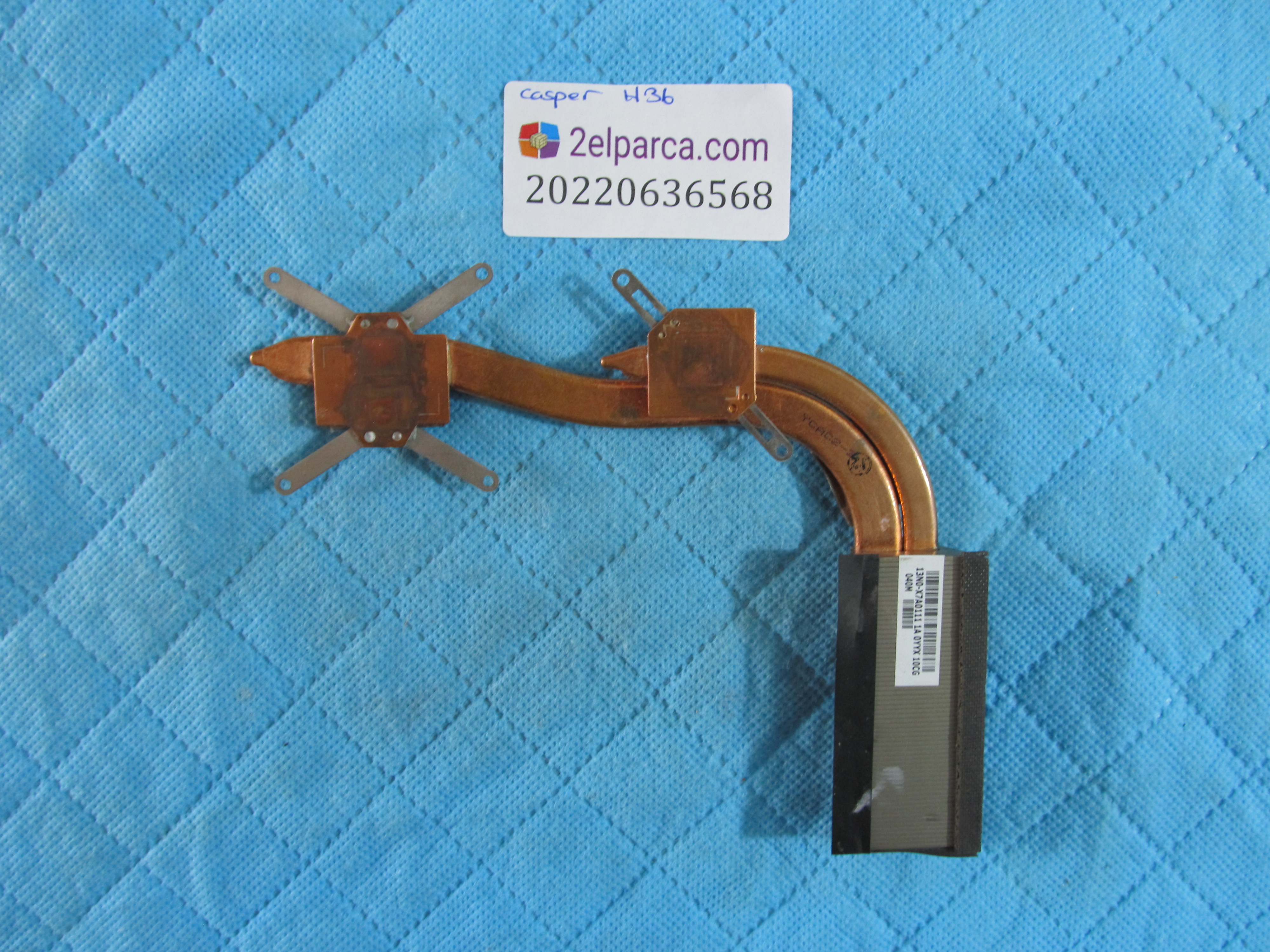 CASPER Casper h36 soğutucu bakir (heatsink) orjinal ürün küçük görsel 2