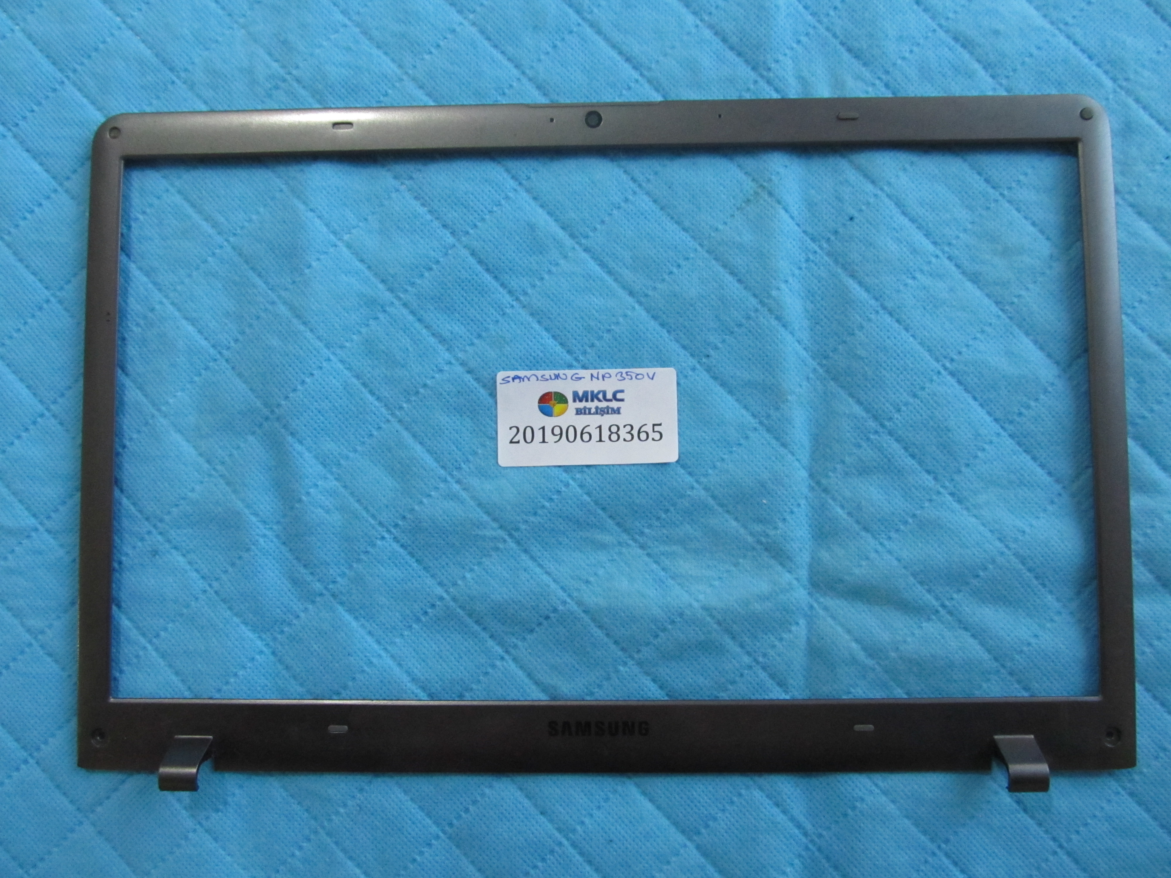 Samsung np350v ekran ön çerçeve lcd bezel orjinal ürün