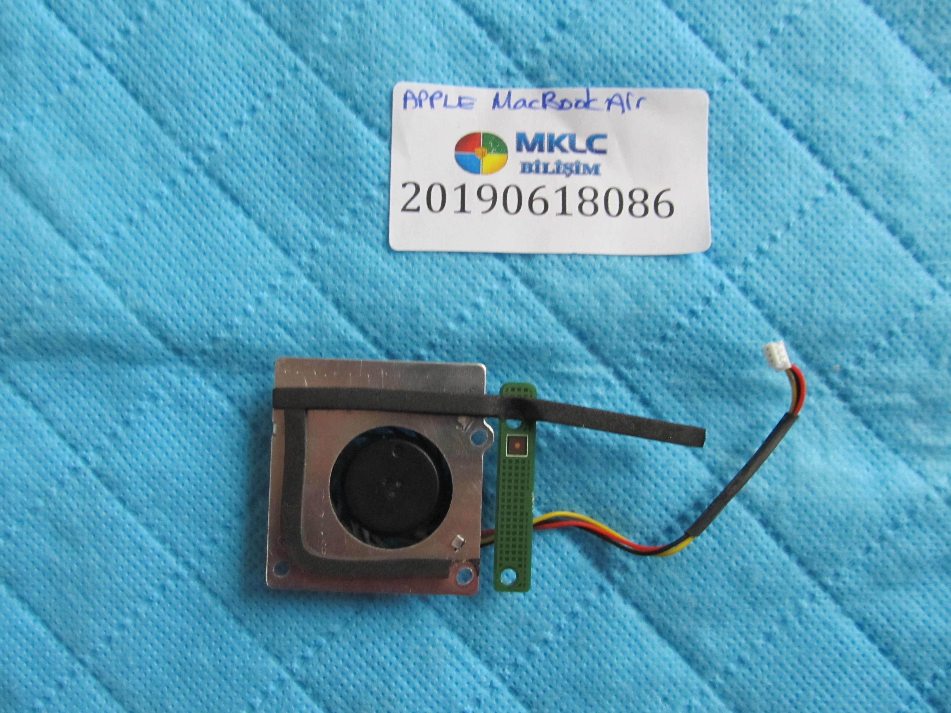 APPLE Apple macbook air fan bakir soğutucu (heatsink) orjinal ürün küçük görsel 2