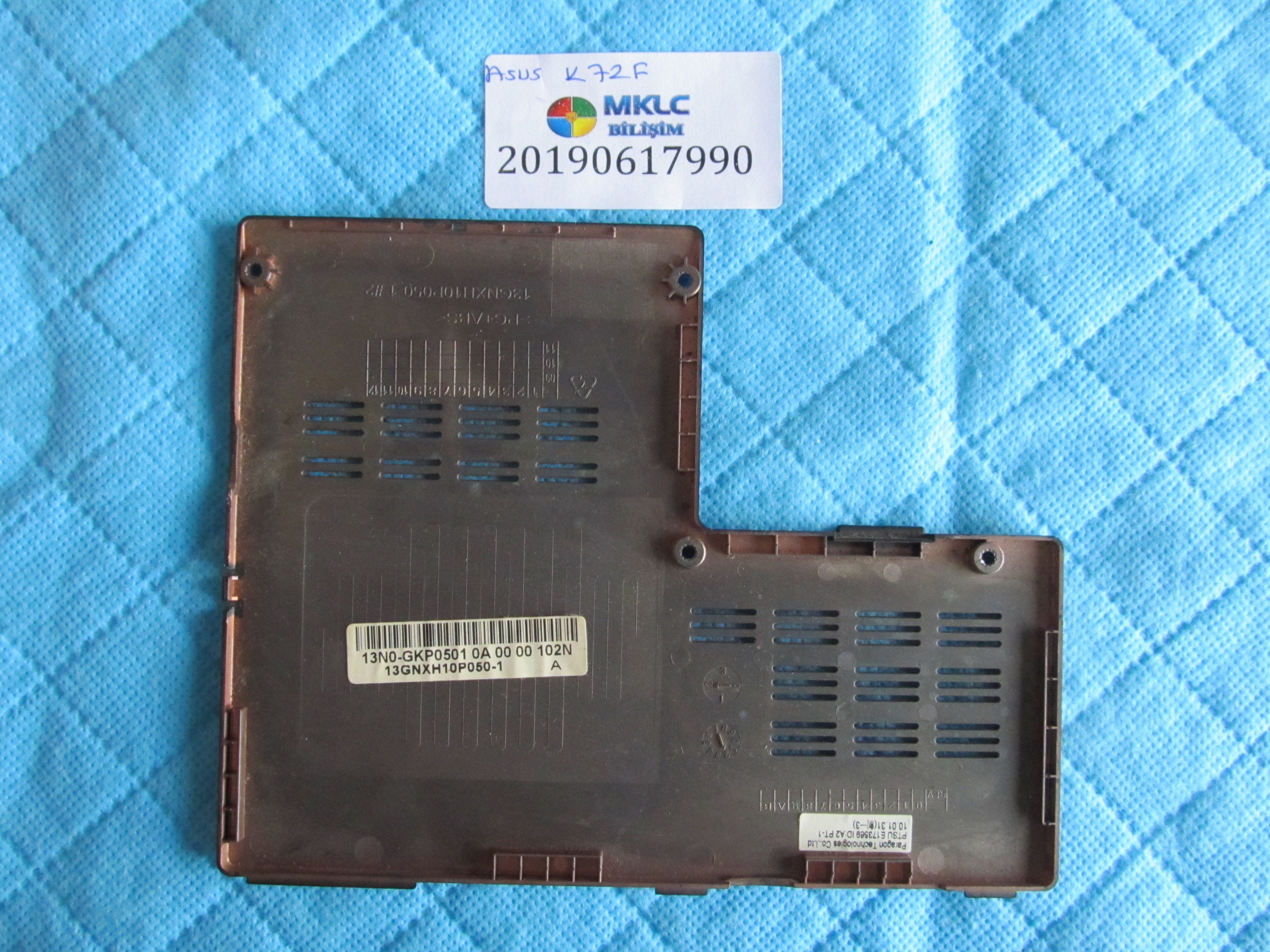 ASUS Asus k72f alt kasa kapaği küçük görsel 2